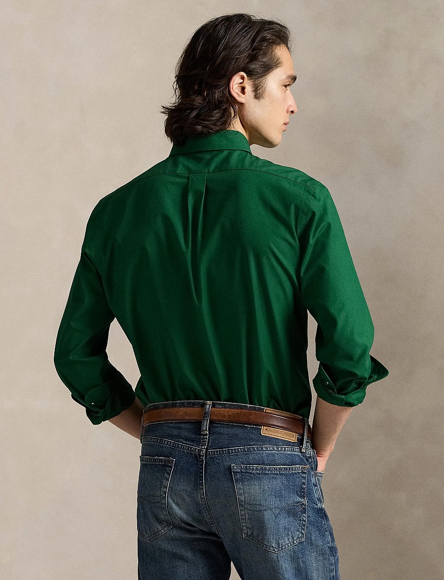 Polo Ralph Lauren - Slim Fit Stretch Poplin Shirt - oxford-hemden - new forest - 2