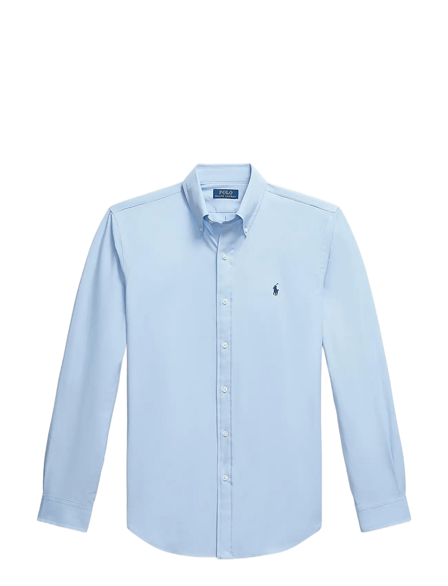 Polo Ralph Lauren - Custom Fit Stretch Poplin Shirt - oxfordi särgid - austin blue - 1
