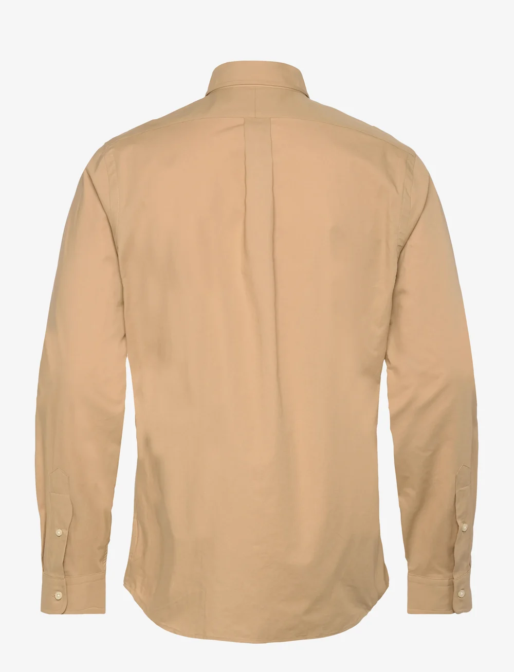 Polo Ralph Lauren - Custom Fit Stretch Poplin Shirt - basic skjortor - coastal beige - 1