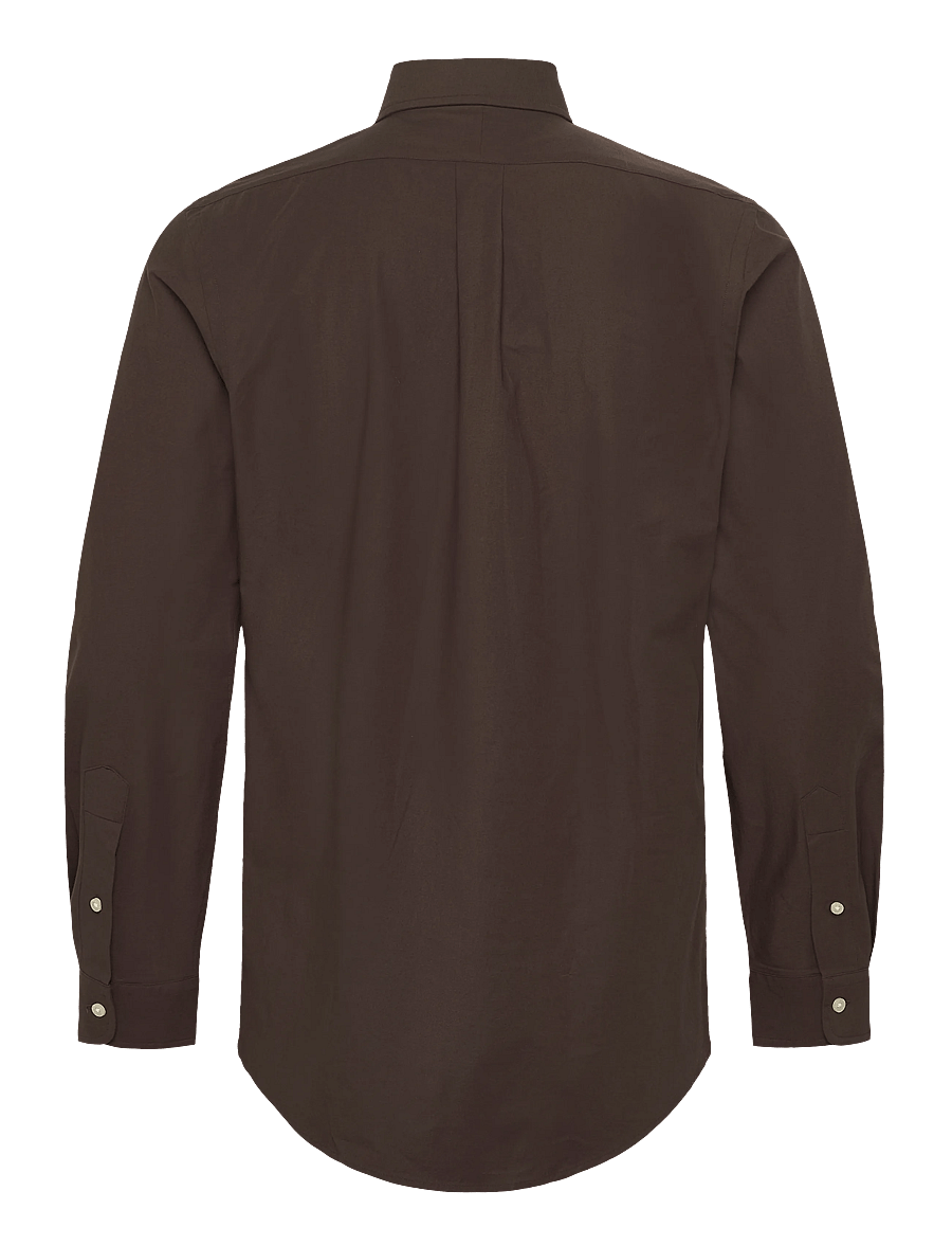 Polo Ralph Lauren - Custom Fit Stretch Poplin Shirt - oxfordi särgid - nutmeg brwn - 1