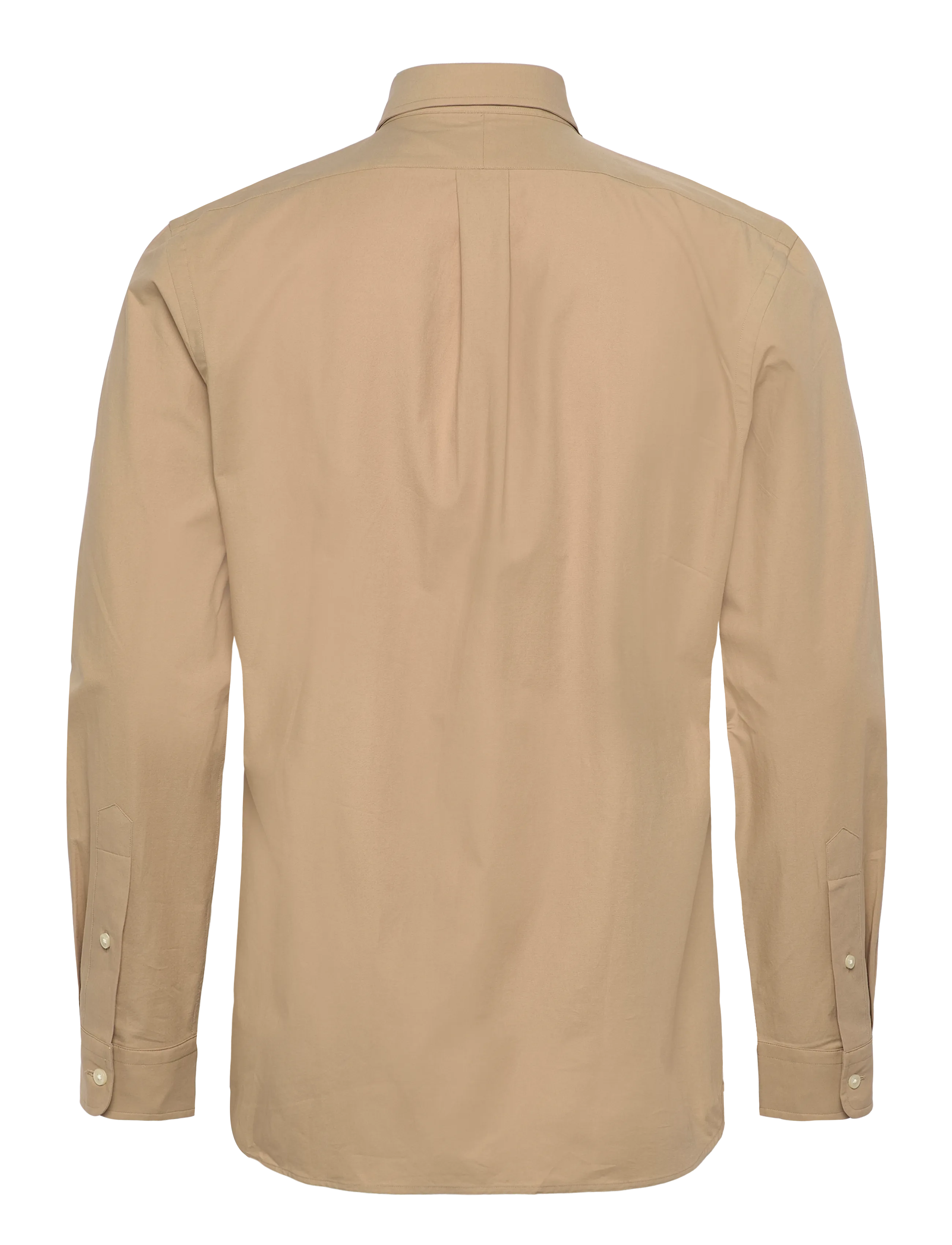 Polo Ralph Lauren - Custom Fit Stretch Poplin Shirt - oxford skjorter - vintage khaki - 1