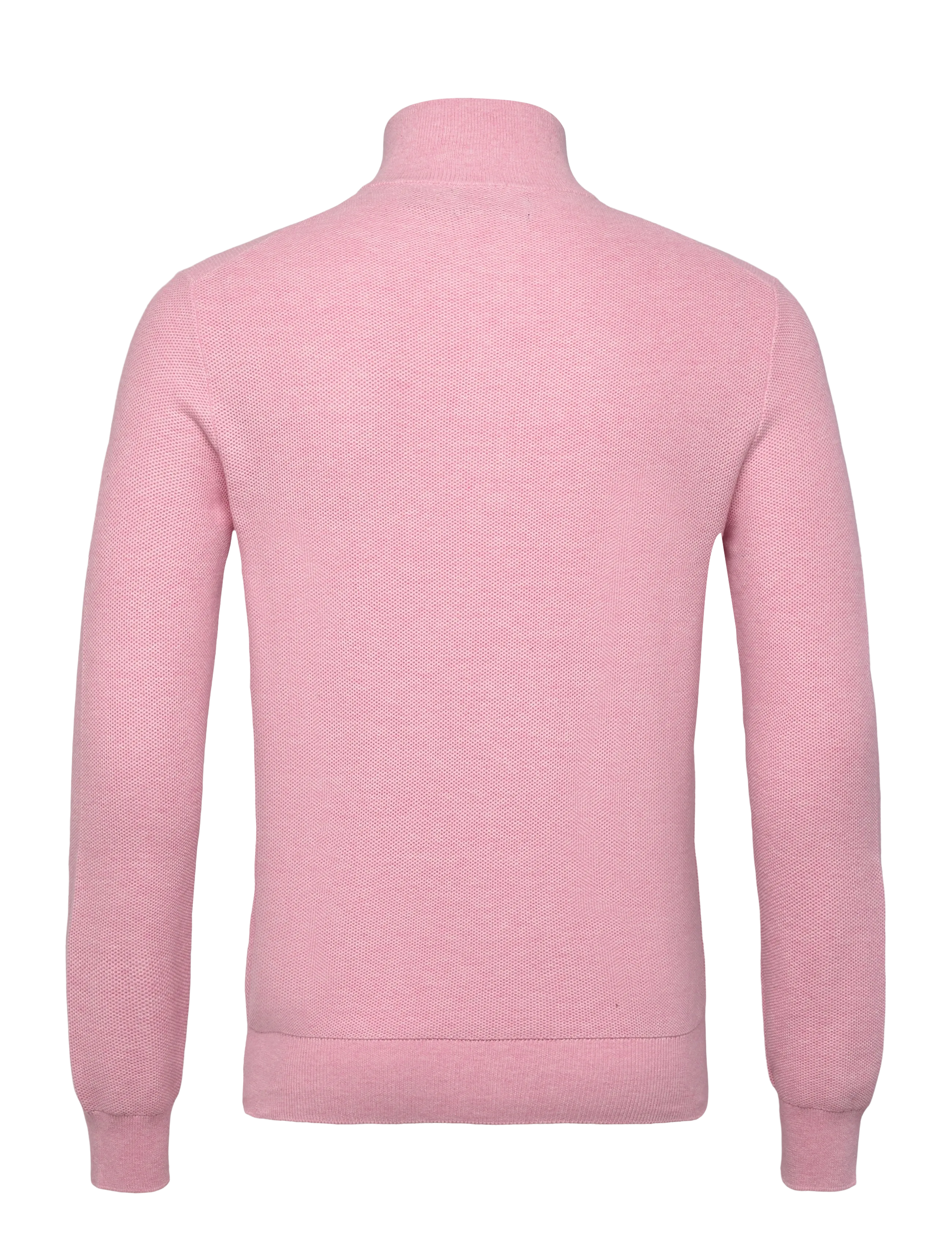 Polo Ralph Lauren - 32/2 COTTON-LSL-PLO - halfzip strik - carnation pink he - 2
