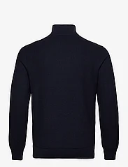 Polo Ralph Lauren - Mesh-Knit Cotton Quarter-Zip Sweater - half zip strik - navy htr - 2