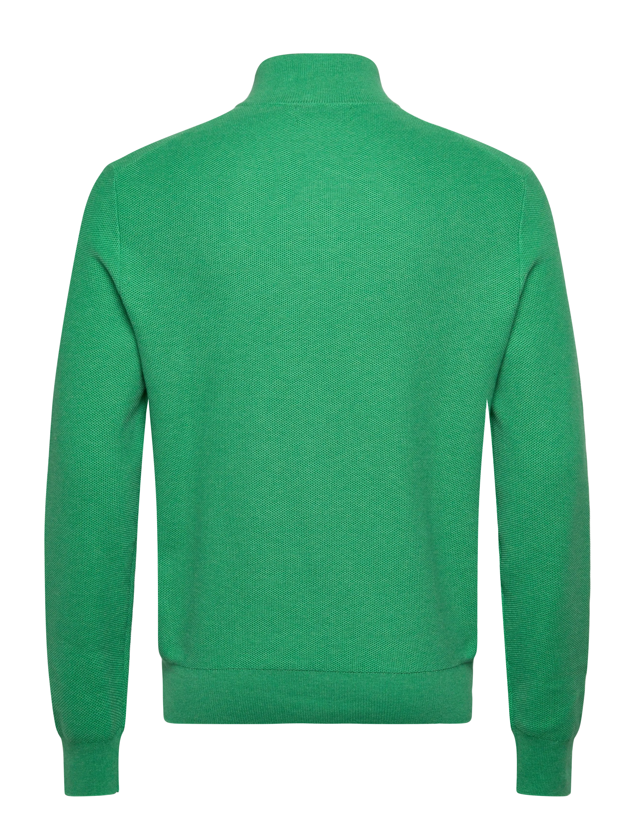 Polo Ralph Lauren - 32/2 COTTON-LSL-PLO - halfzip strik - palm green heathe - 2