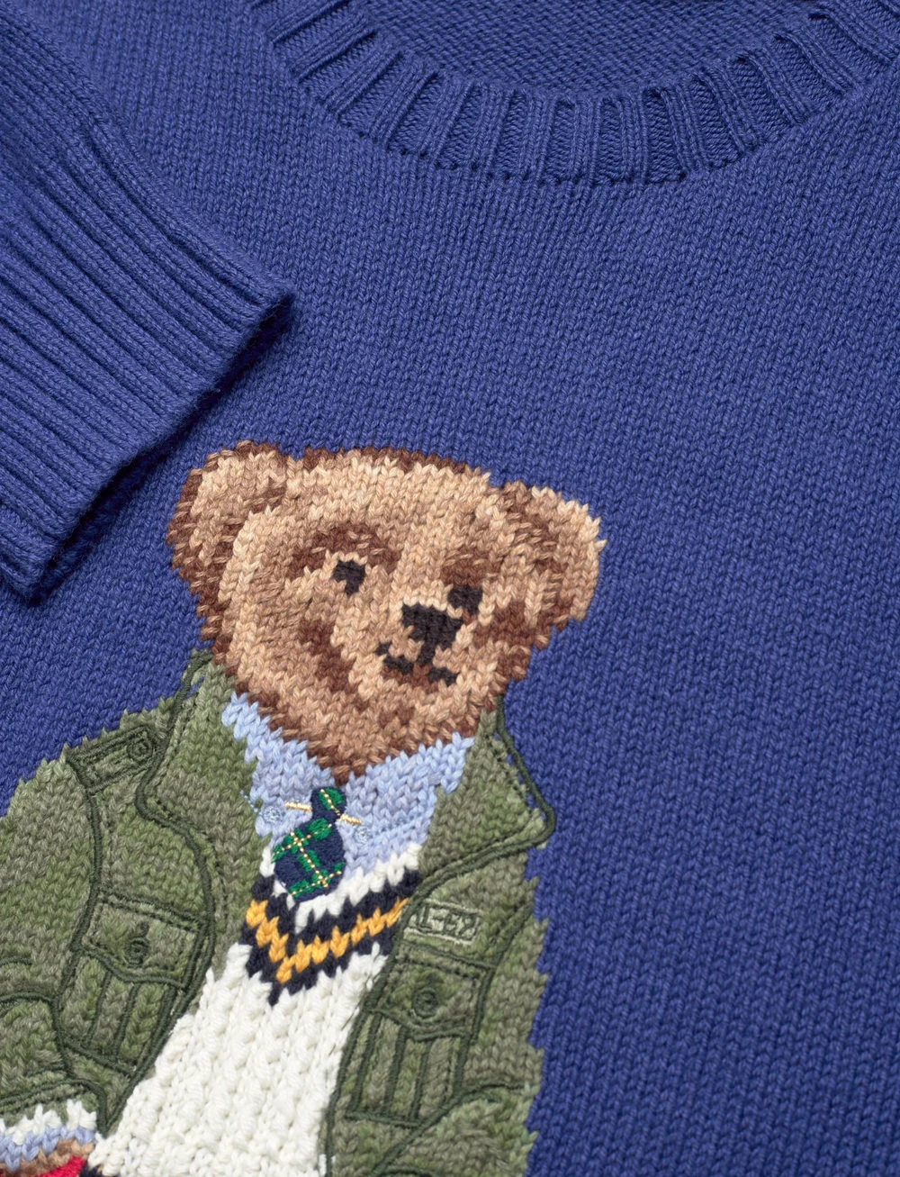 Ralph lauren polo bear sweater deals