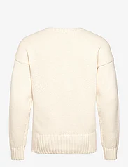 Polo Ralph Lauren - The 1967 Sweater - okrągły dekolt - cream combo - 1
