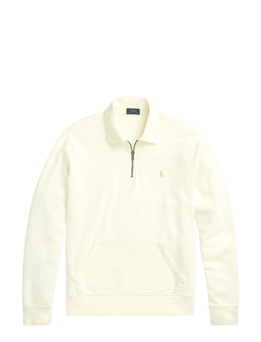 Polo Ralph Lauren - Loopback Fleece Quarter-Zip Sweatshirt - nach anlass kaufen - clubhouse cream - 1