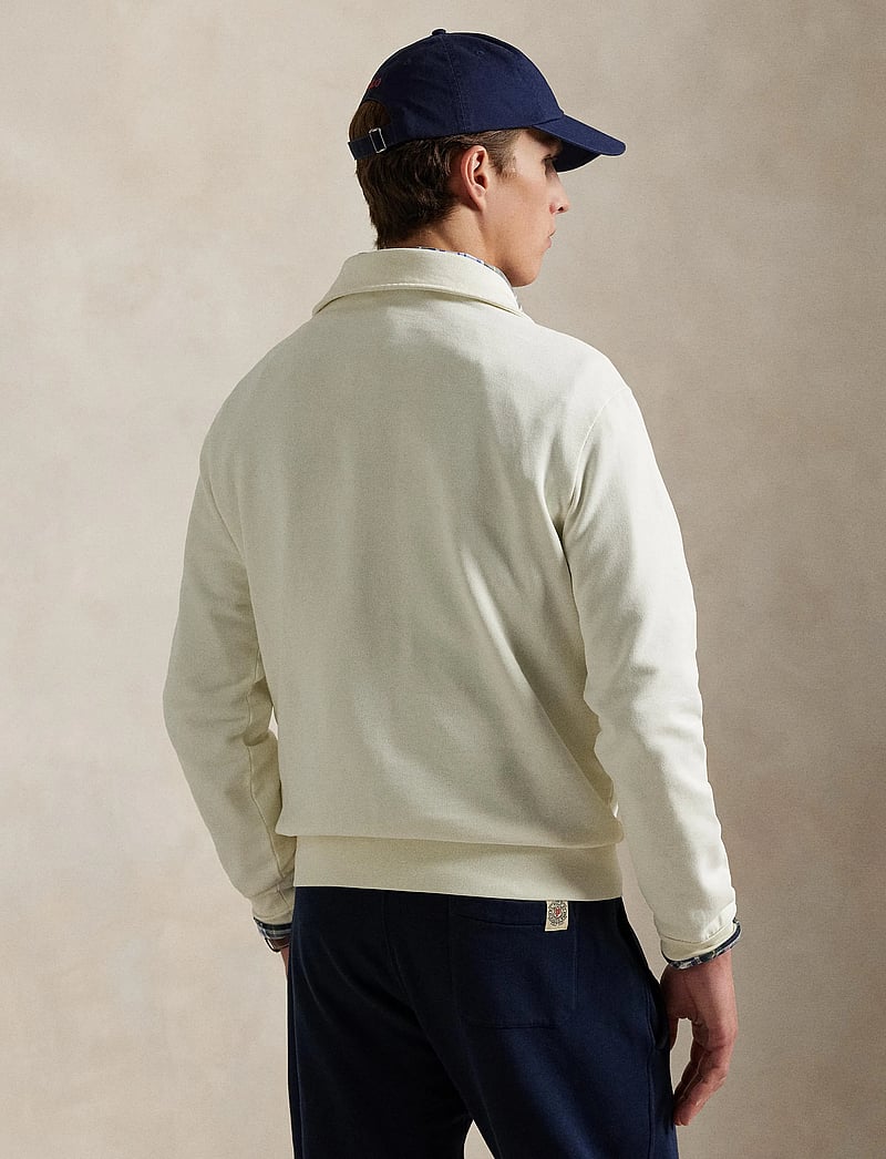 Polo Ralph Lauren - Loopback Fleece Quarter-Zip Sweatshirt - shoppa efter tillfälle - clubhouse cream - 2