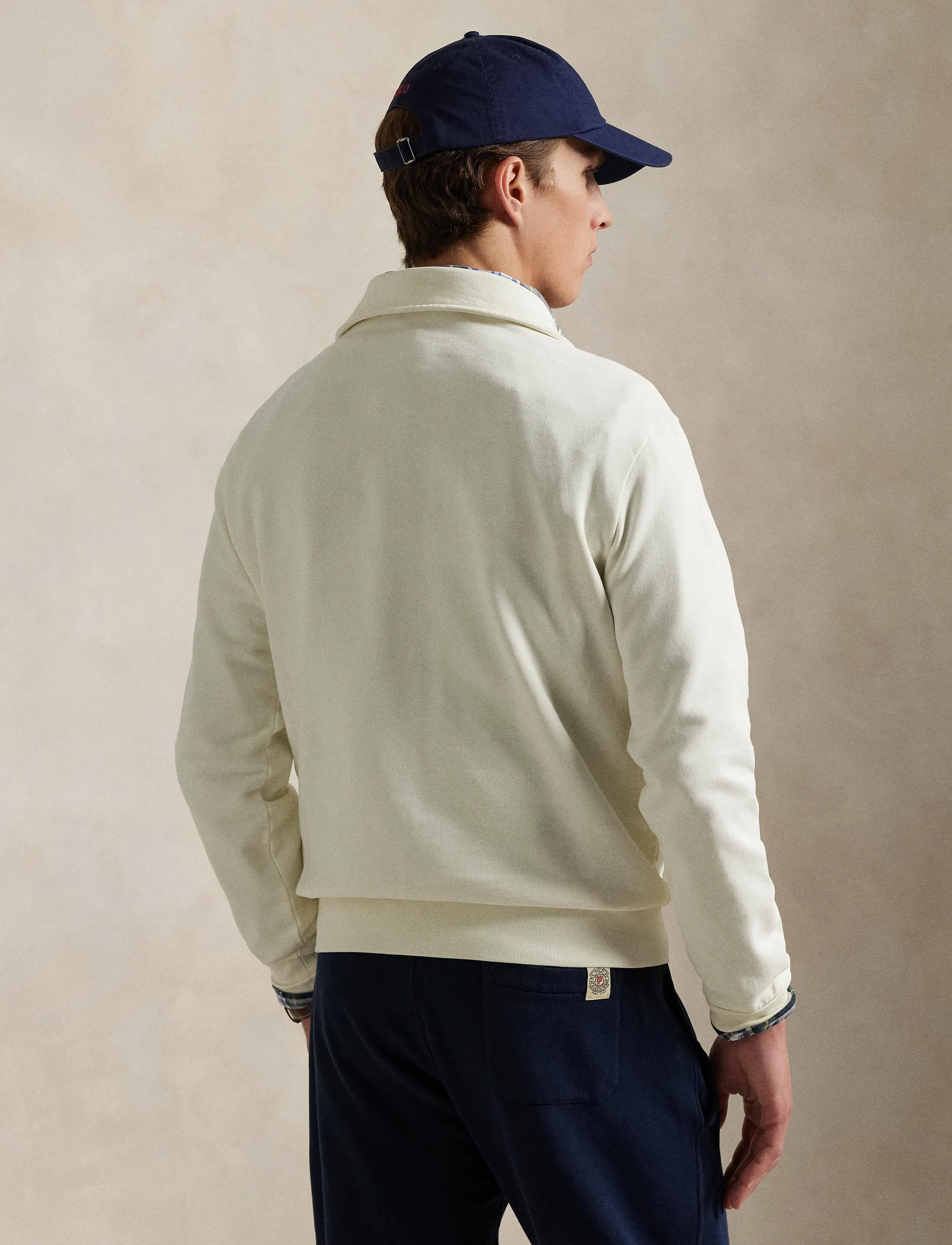 Polo Ralph Lauren - Loopback Fleece Quarter-Zip Sweatshirt - nach anlass kaufen - clubhouse cream - 2
