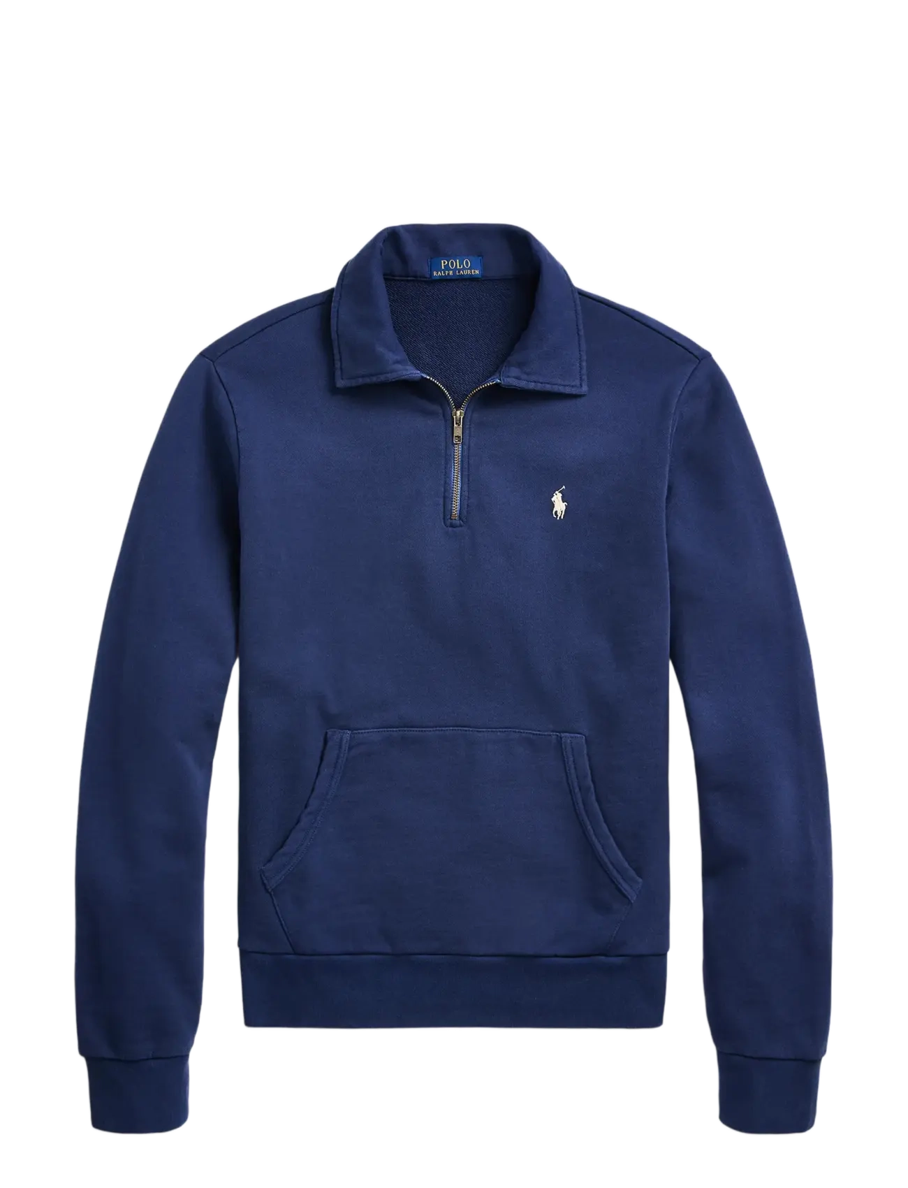 Polo Ralph Lauren - Loopback Fleece Quarter-Zip Sweatshirt - osta olukorra järgi - cruise navy - 1