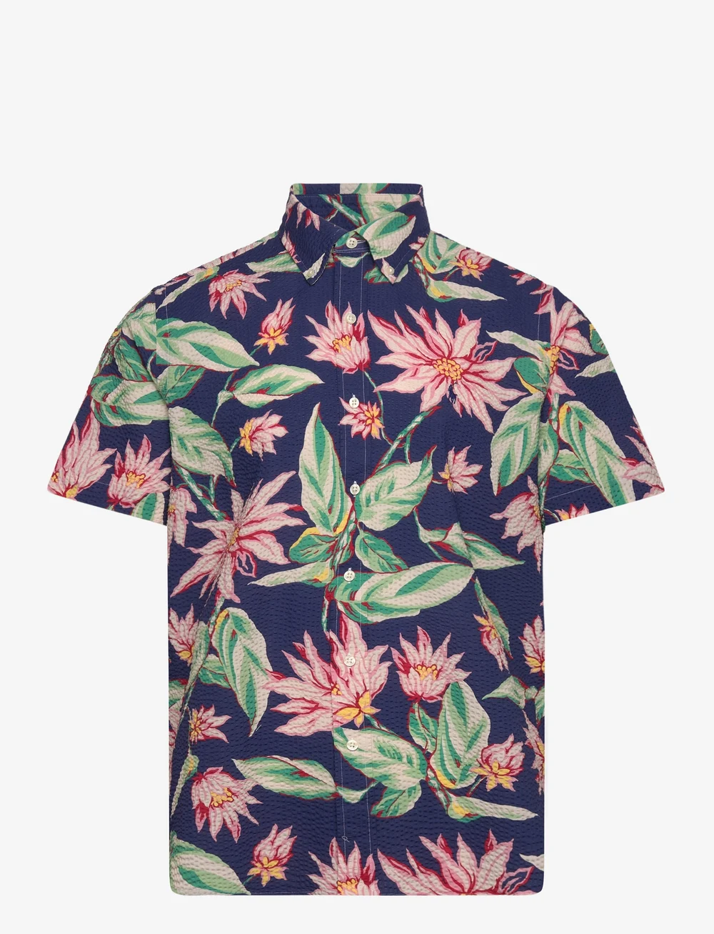 Polo Ralph Lauren Classic Fit Floral Seersucker Shirt Short Sleeved Boozt