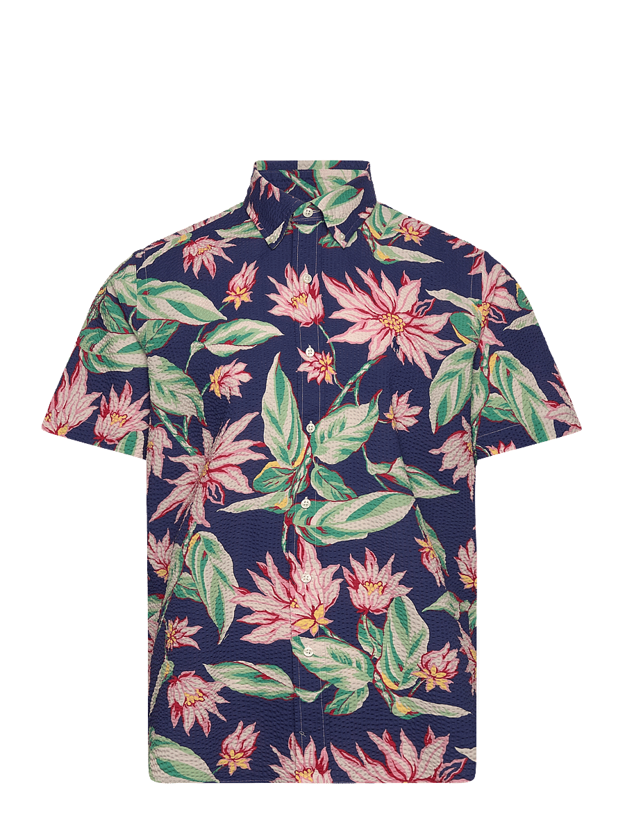 Polo Ralph Lauren - Classic Fit Floral Seersucker Shirt - 6296 belleville f - 0