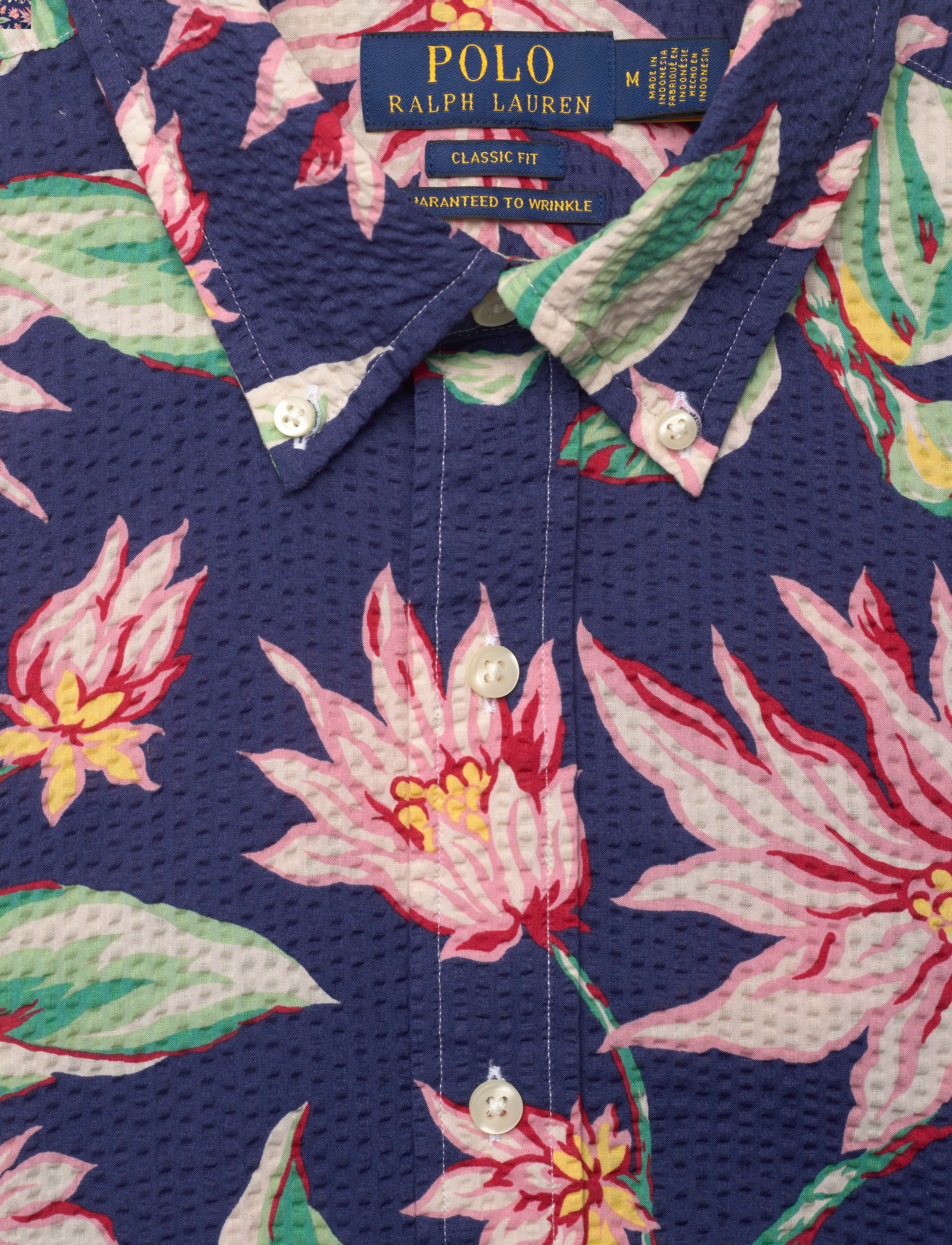 Polo Ralph Lauren - Classic Fit Floral Seersucker Shirt - 6296 belleville f - 2