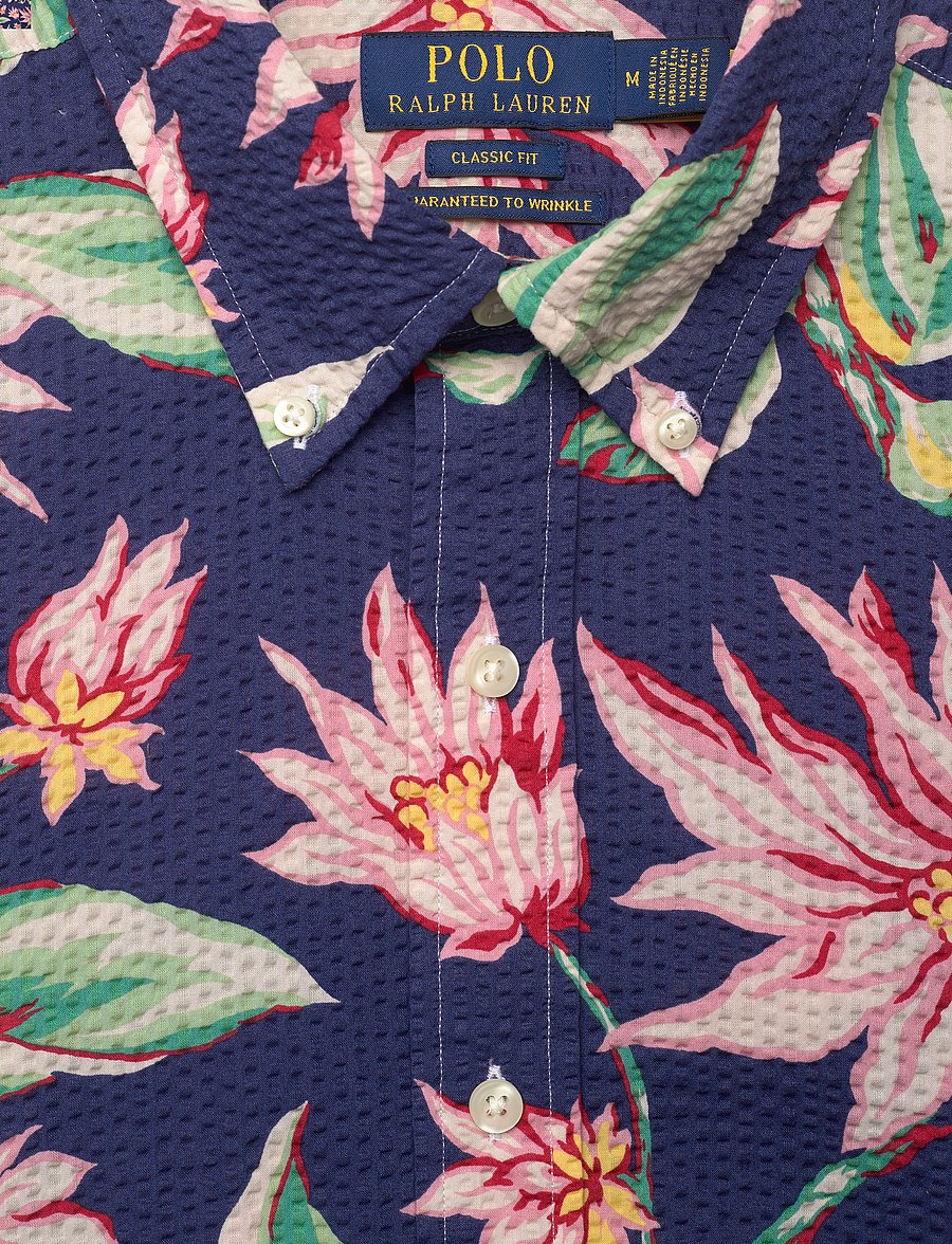 Polo Ralph Lauren - Classic Fit Floral Seersucker Shirt - 6296 belleville f - 2