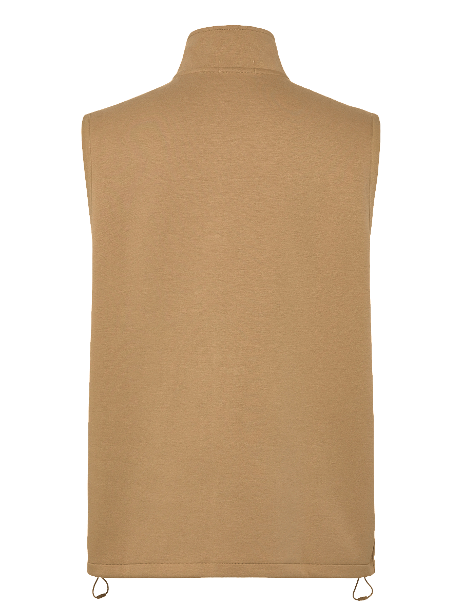 Polo Ralph Lauren - Double-Knit Mockneck Vest - westen - desert tan/c1730 - 2
