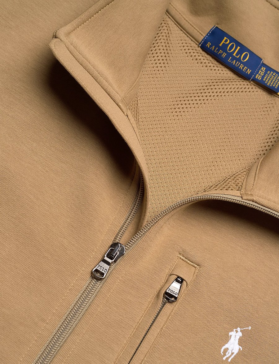 Polo Ralph Lauren - Double-Knit Mockneck Vest - westen - desert tan/c1730 - 4