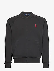 Polo Ralph Lauren - Double-Knit Mesh Baseball Jacket - collegepaidat - polo black multi - 0