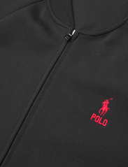 Polo Ralph Lauren - Double-Knit Mesh Baseball Jacket - collegepaidat - polo black multi - 2