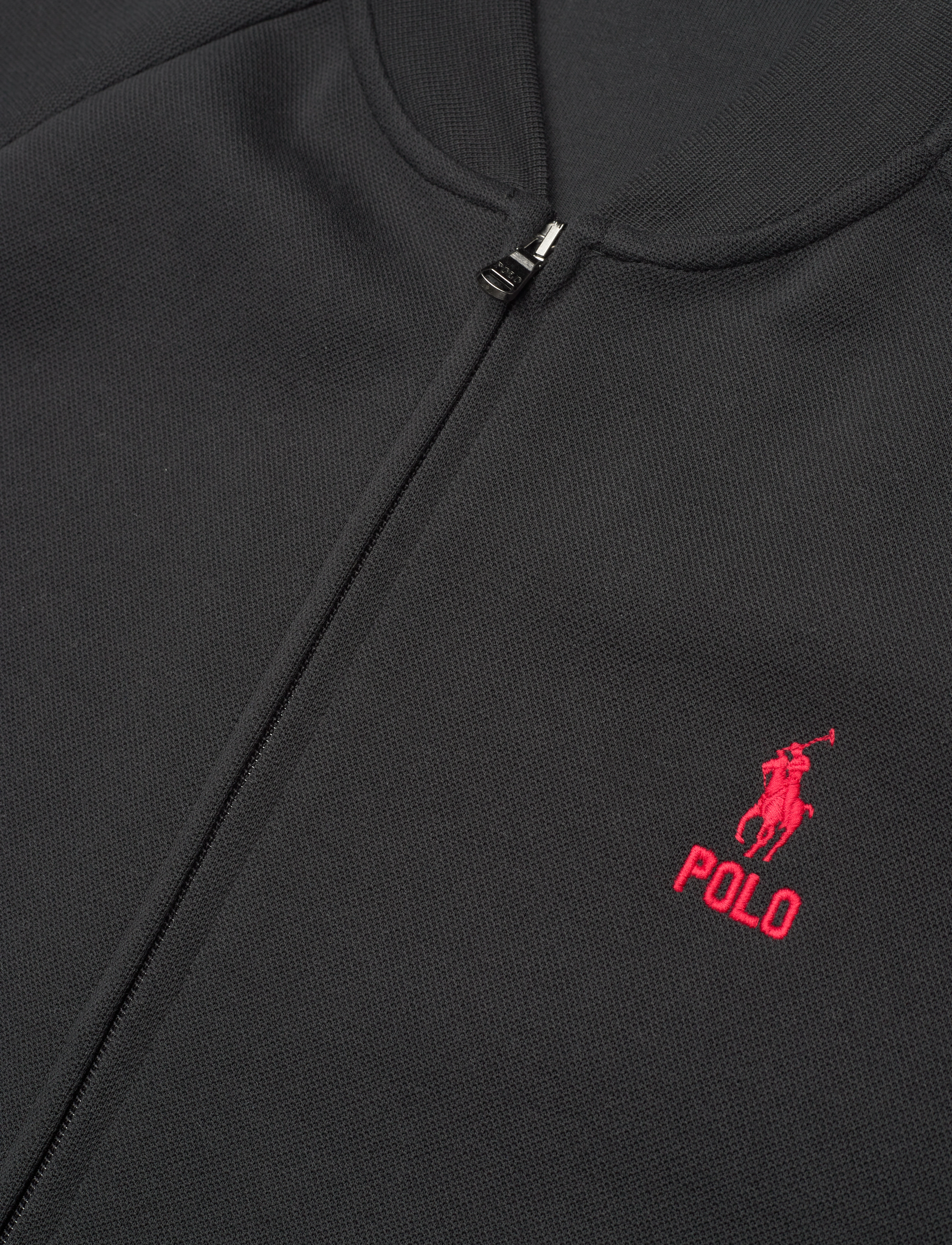 Polo Ralph Lauren - Double-Knit Mesh Baseball Jacket - polo black multi - 2