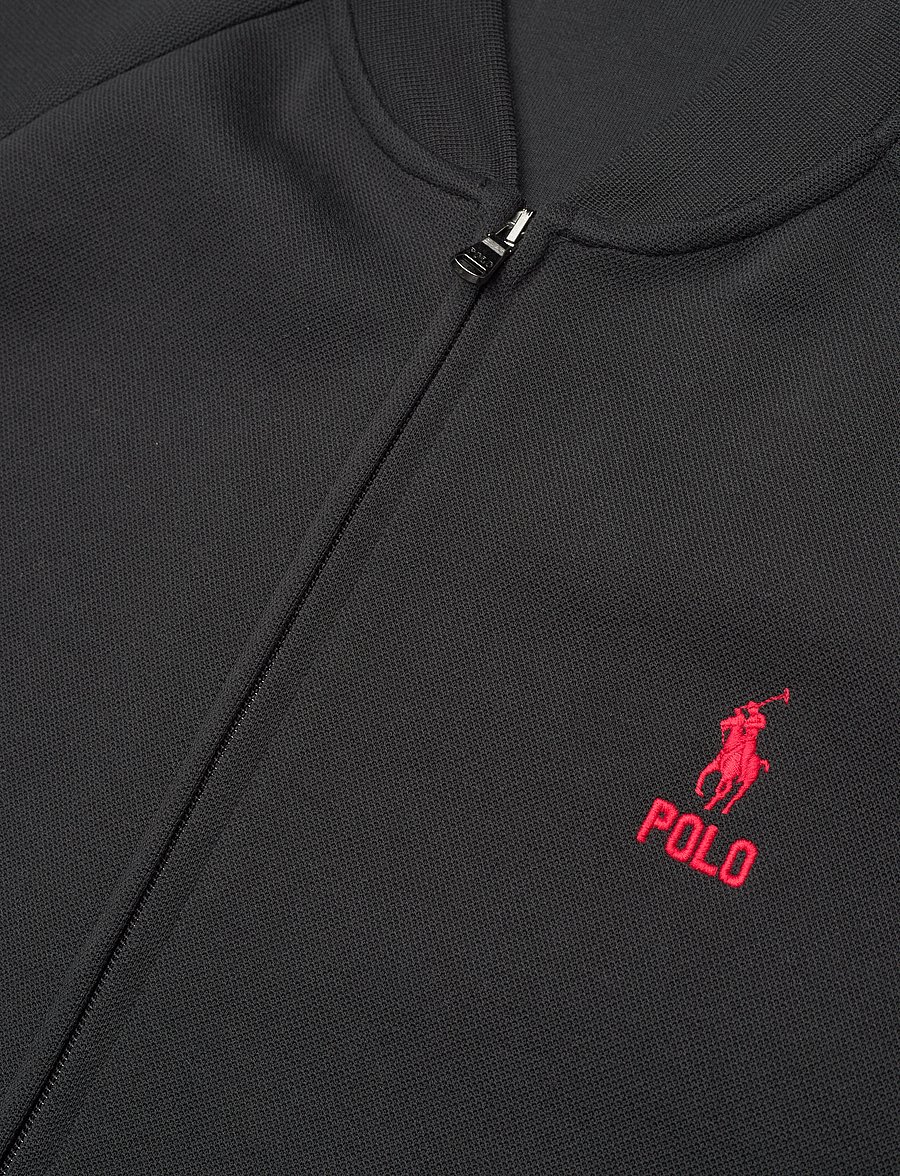 Polo Ralph Lauren - Double-Knit Mesh Baseball Jacket - polo black multi - 2