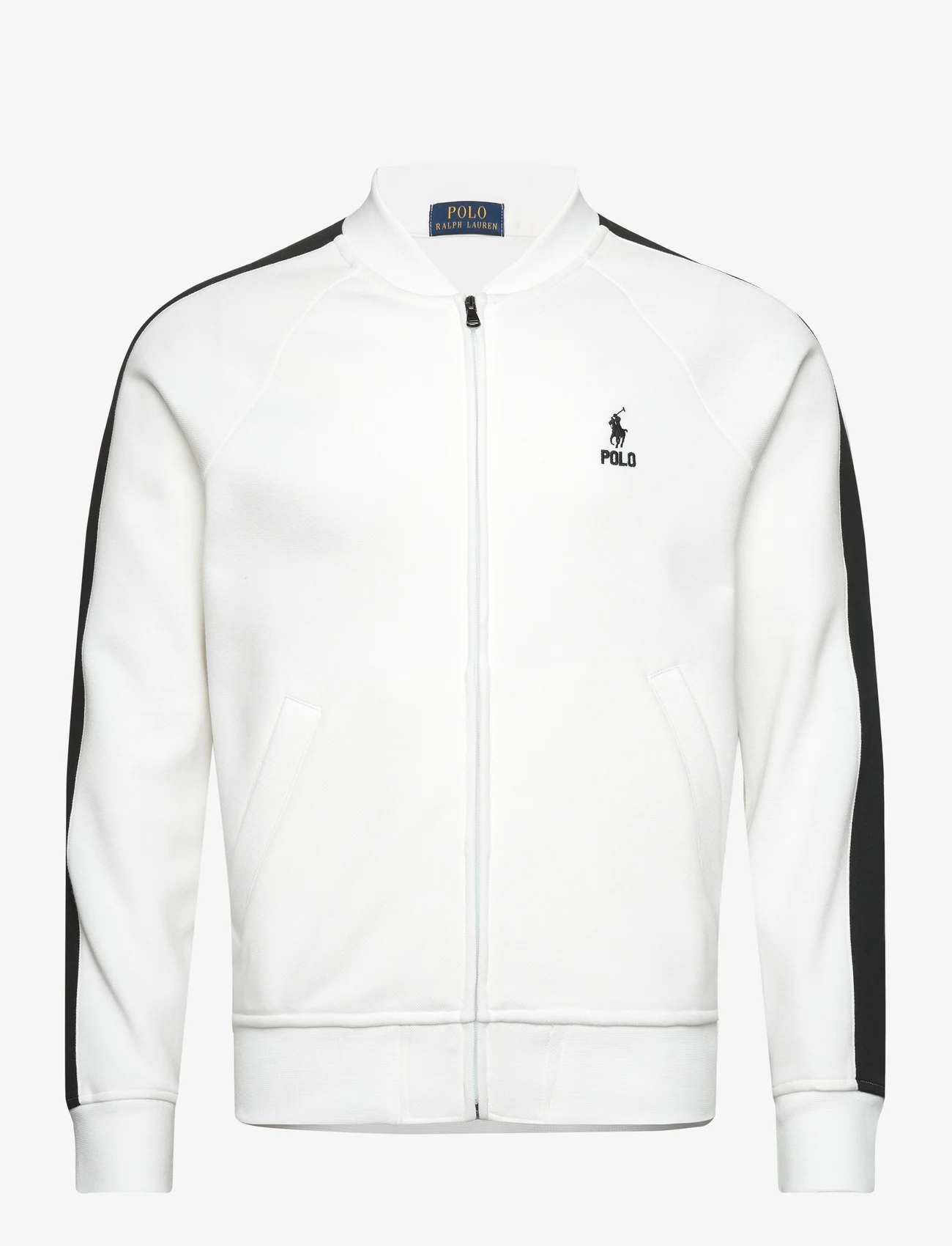 Polo Ralph Lauren - Double-Knit Mesh Baseball Jacket - shop by occasion - white multi - 0