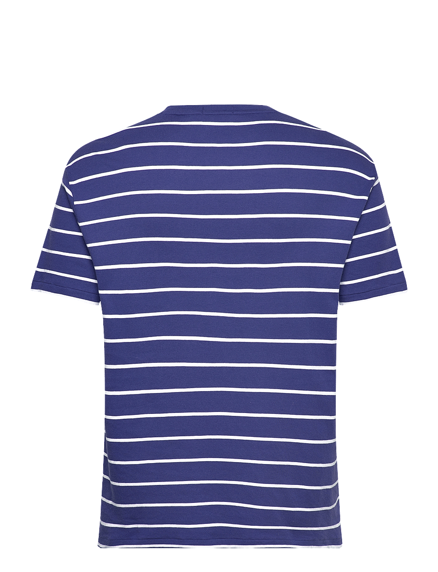 Polo Ralph Lauren - Classic Fit Striped Soft Cotton T-Shirt - fall royal/white - 1