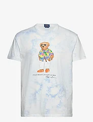 Polo Ralph Lauren - Classic Fit Polo Bear Tie-Dye T-Shirt - kortärmade t-shirts - riviera bl cldwsh - 0