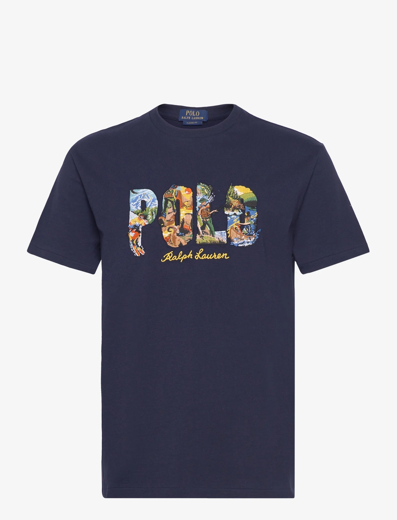 Polo Ralph Lauren - Classic Fit Logo Jersey T-Shirt - short-sleeved t-shirts - cruise navy - 0