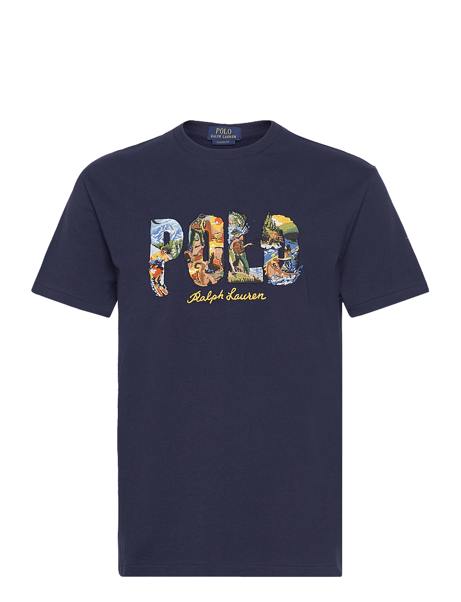 Polo Ralph Lauren - Classic Fit Graphic Logo Jersey T-Shirt - cruise navy - 0