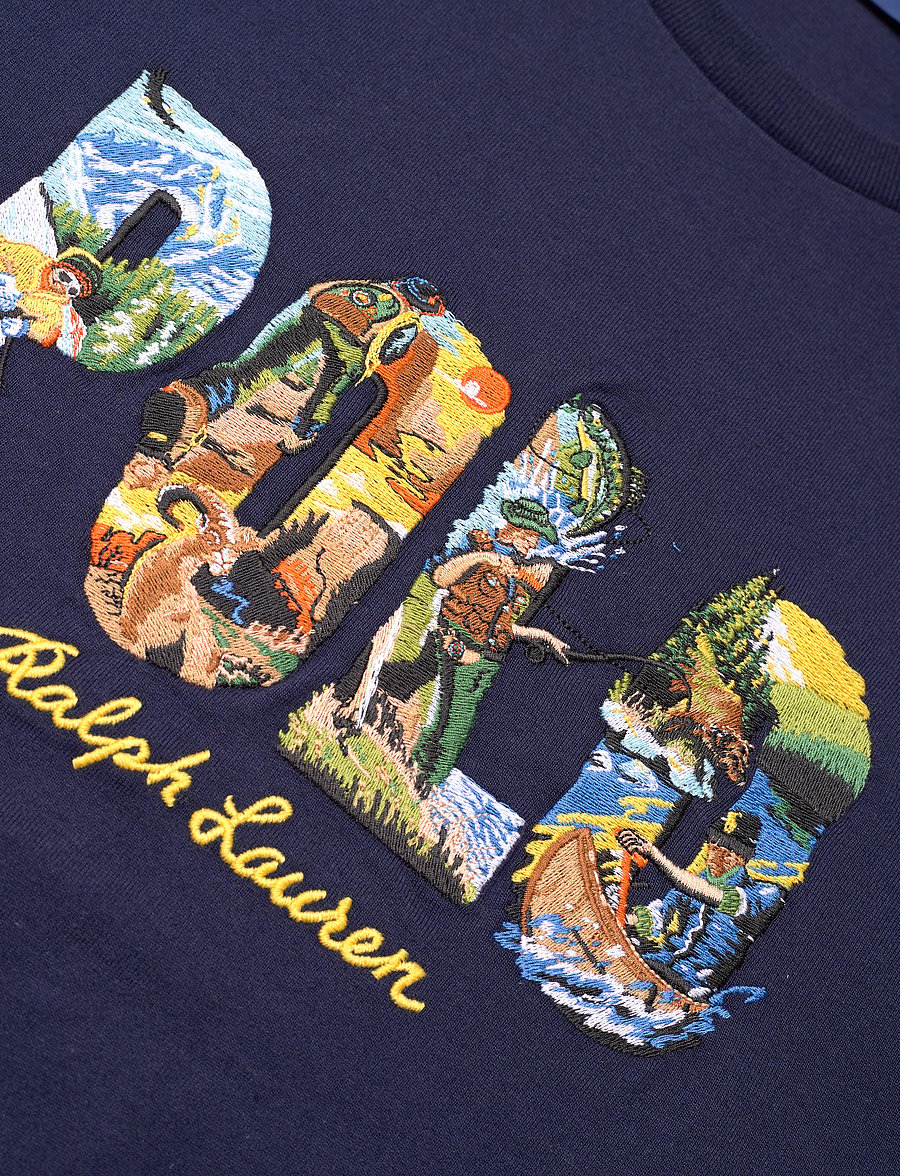 Polo Ralph Lauren - Classic Fit Graphic Logo Jersey T-Shirt - cruise navy - 2