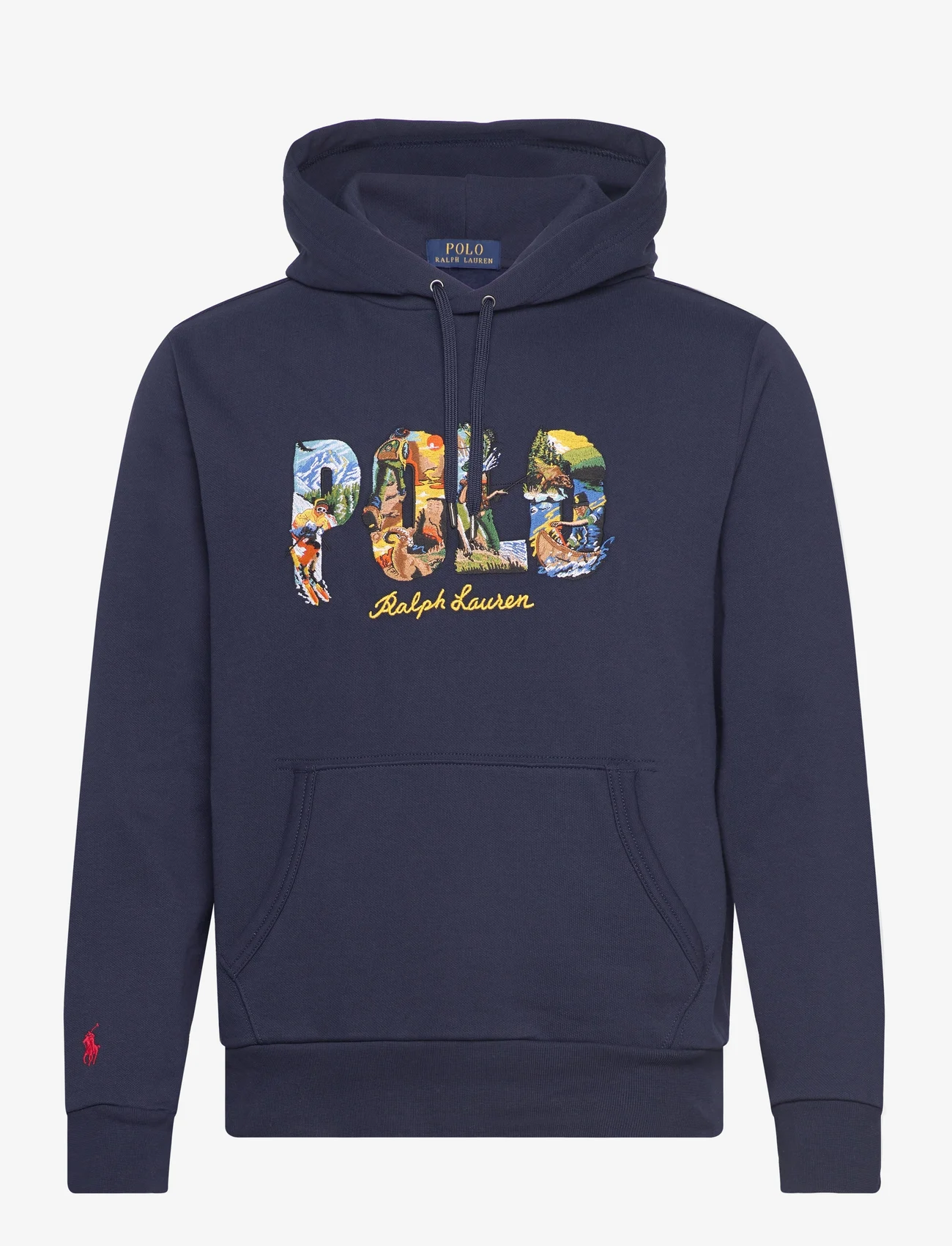 Polo Ralph Lauren - Logo Fleece Hoodie - hoodies - cruise navy - 0