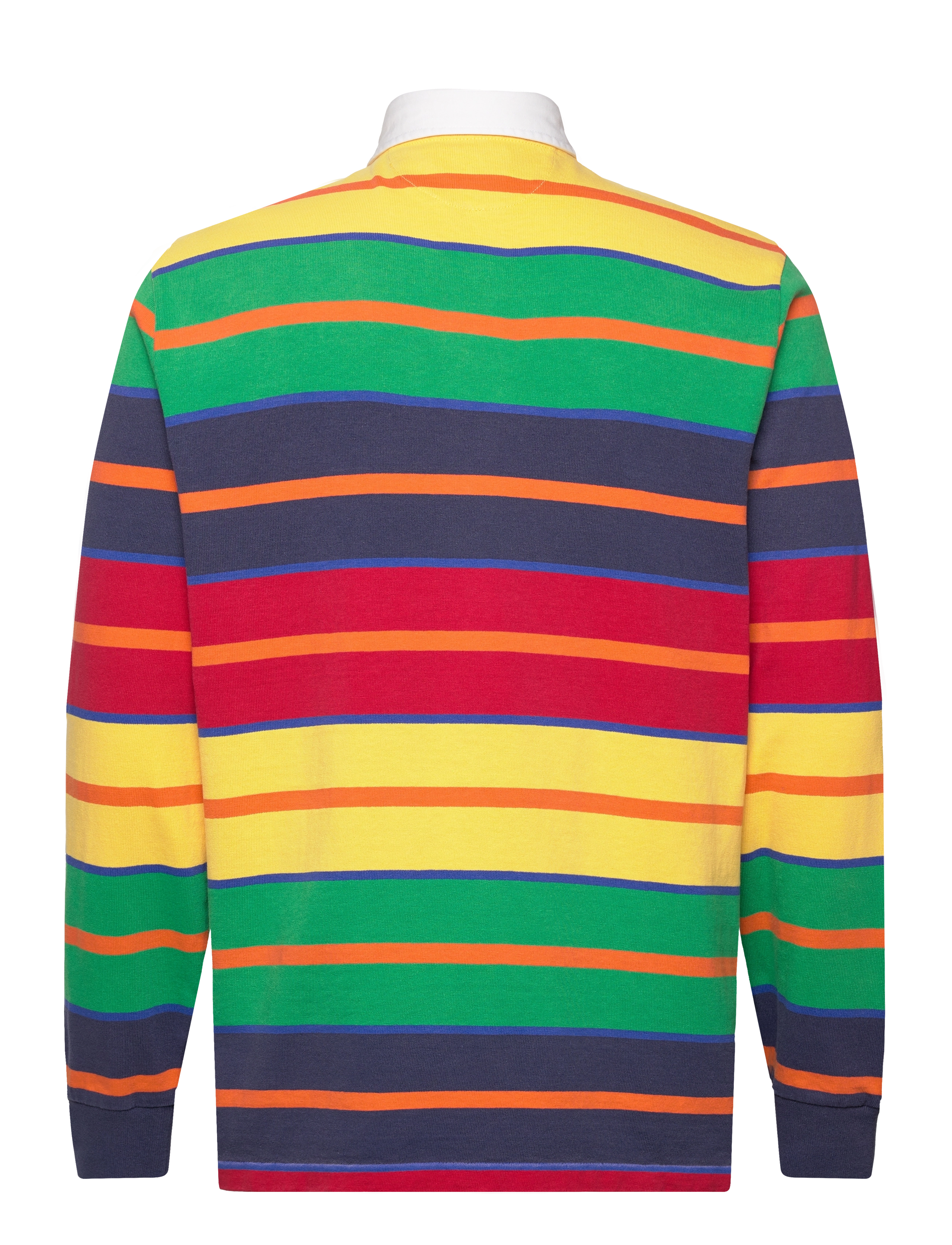 Polo Ralph Lauren - Classic Fit Striped Jersey Rugby Shirt - yellowfin multi - 1