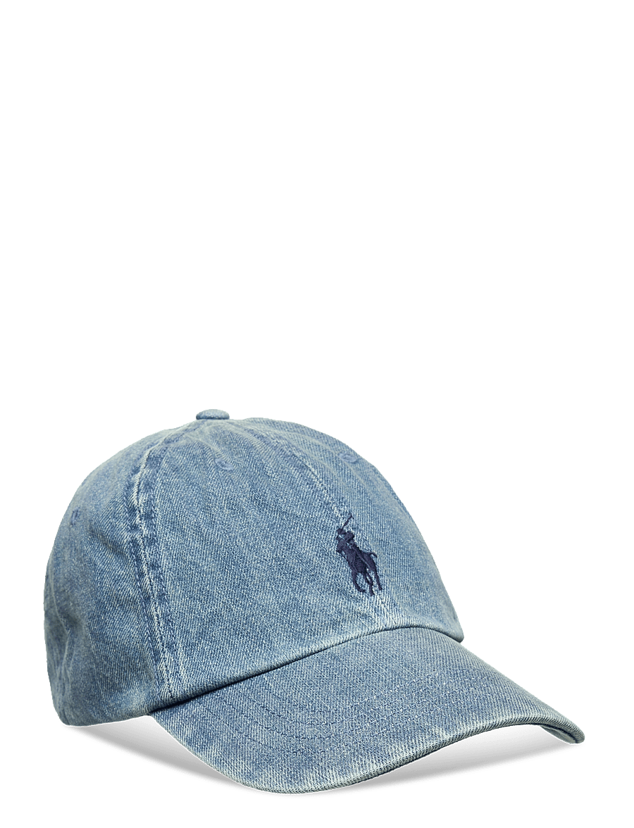 Polo Ralph Lauren - Indigo Denim Ball Cap - light wash denim - 0
