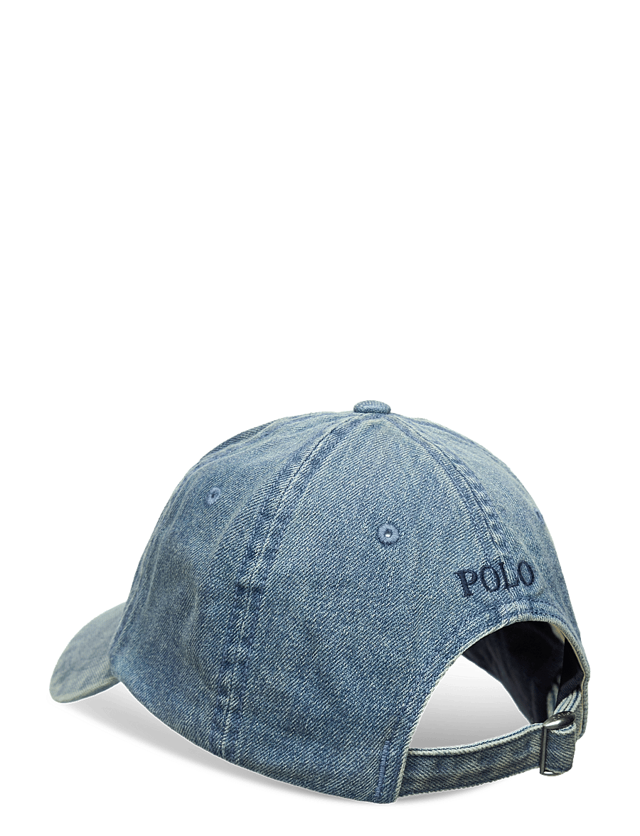 Polo Ralph Lauren - Indigo Denim Ball Cap - light wash denim - 1