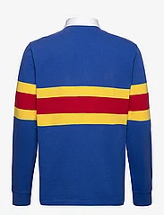 Polo Ralph Lauren - Classic Fit Striped Jersey Rugby Shirt - long-sleeved polos - blue saturn multi - 1