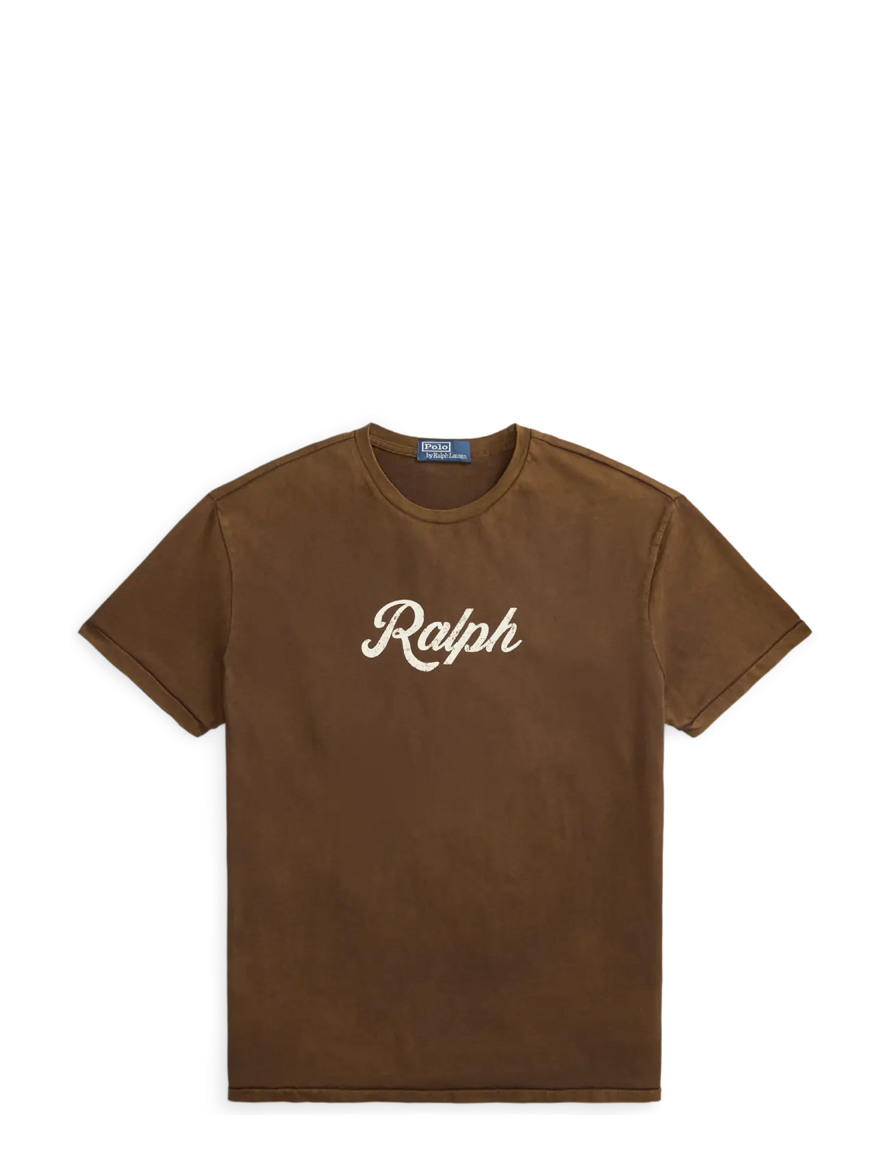 Polo Ralph Lauren - The Ralph Logo T-Shirt - short-sleeved t-shirts - copper brown - 1