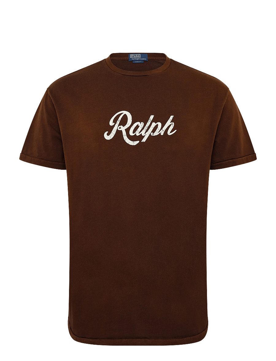 Polo Ralph Lauren - The Ralph Logo T-Shirt - kurzärmelige t-shirts - copper brown - 2
