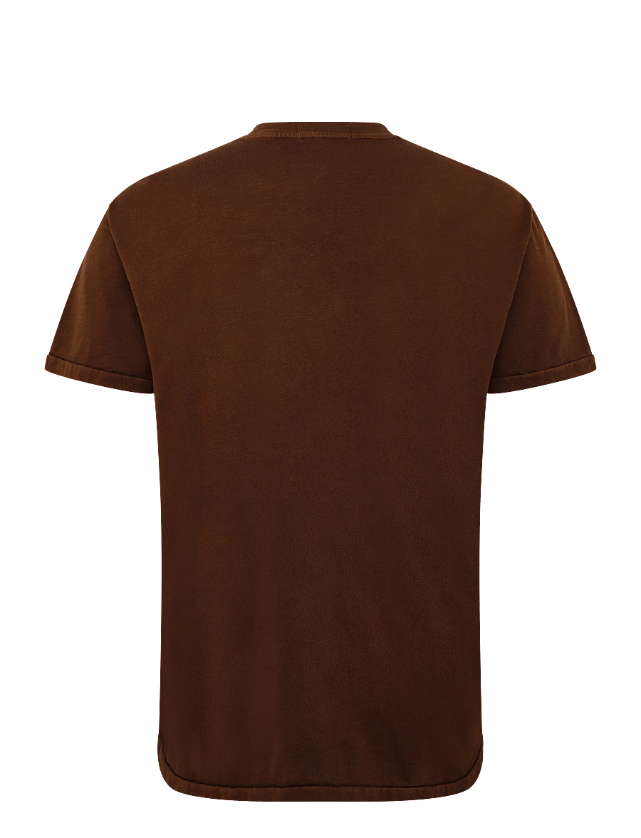 Polo Ralph Lauren - The Ralph Logo T-Shirt - kurzärmelige t-shirts - copper brown - 3