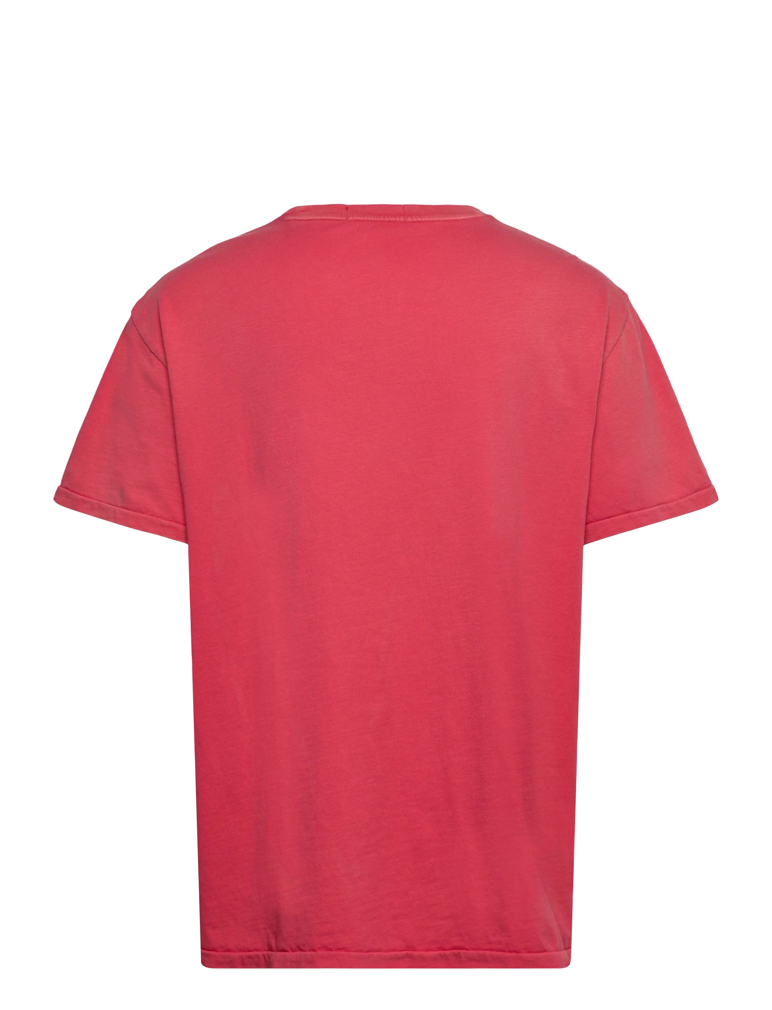 Polo Ralph Lauren - 20/1 UNEVEN JERSEY-SSL-TSH - kortærmede t-shirts - nantucket red/whi - 2