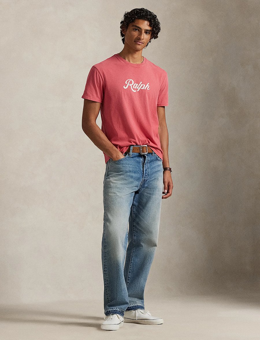 Polo Ralph Lauren - The Ralph Logo T-Shirt - kortærmede t-shirts - nantucket red/whi - 0