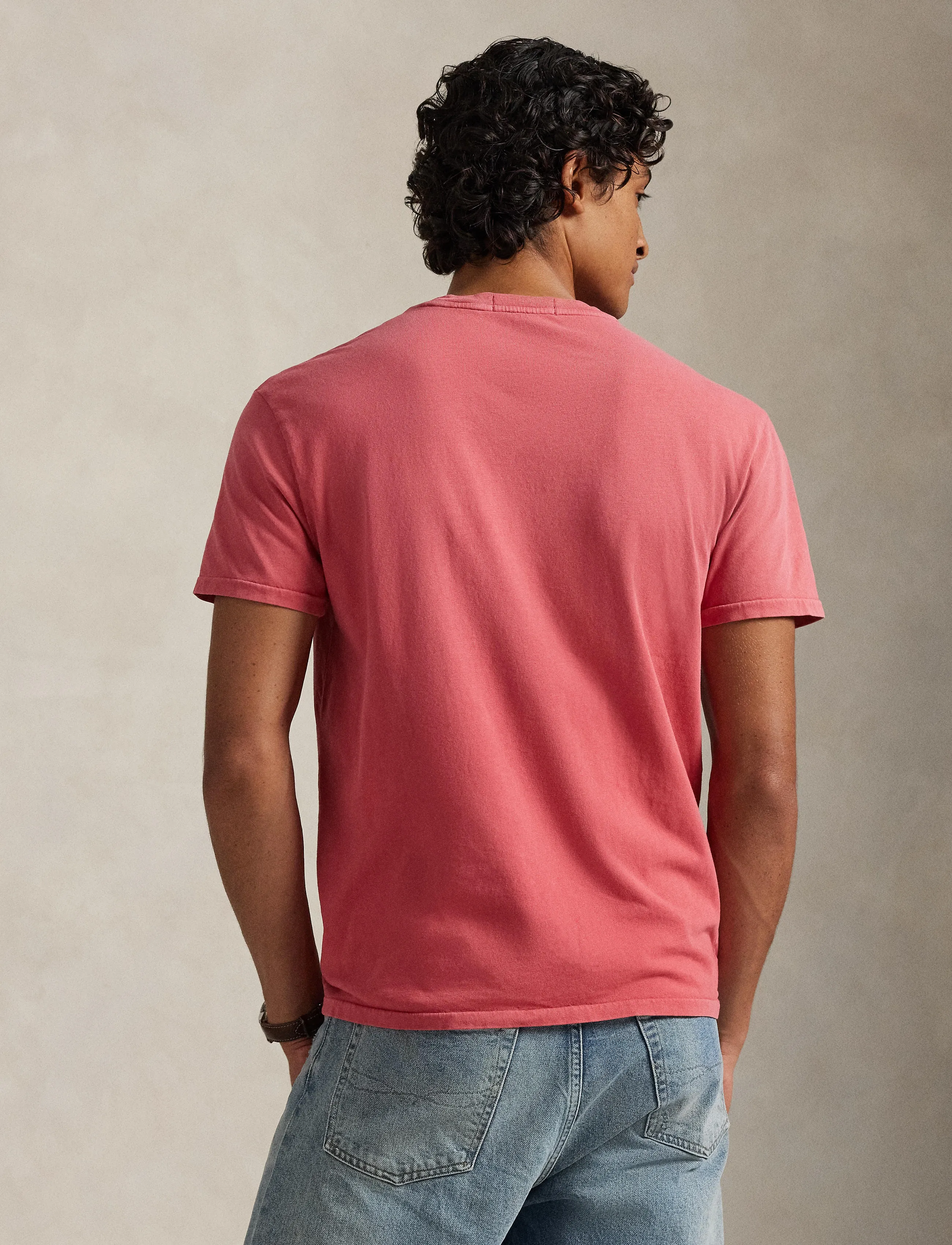 Polo Ralph Lauren - 20/1 UNEVEN JERSEY-SSL-TSH - kortærmede t-shirts - nantucket red/whi - 3