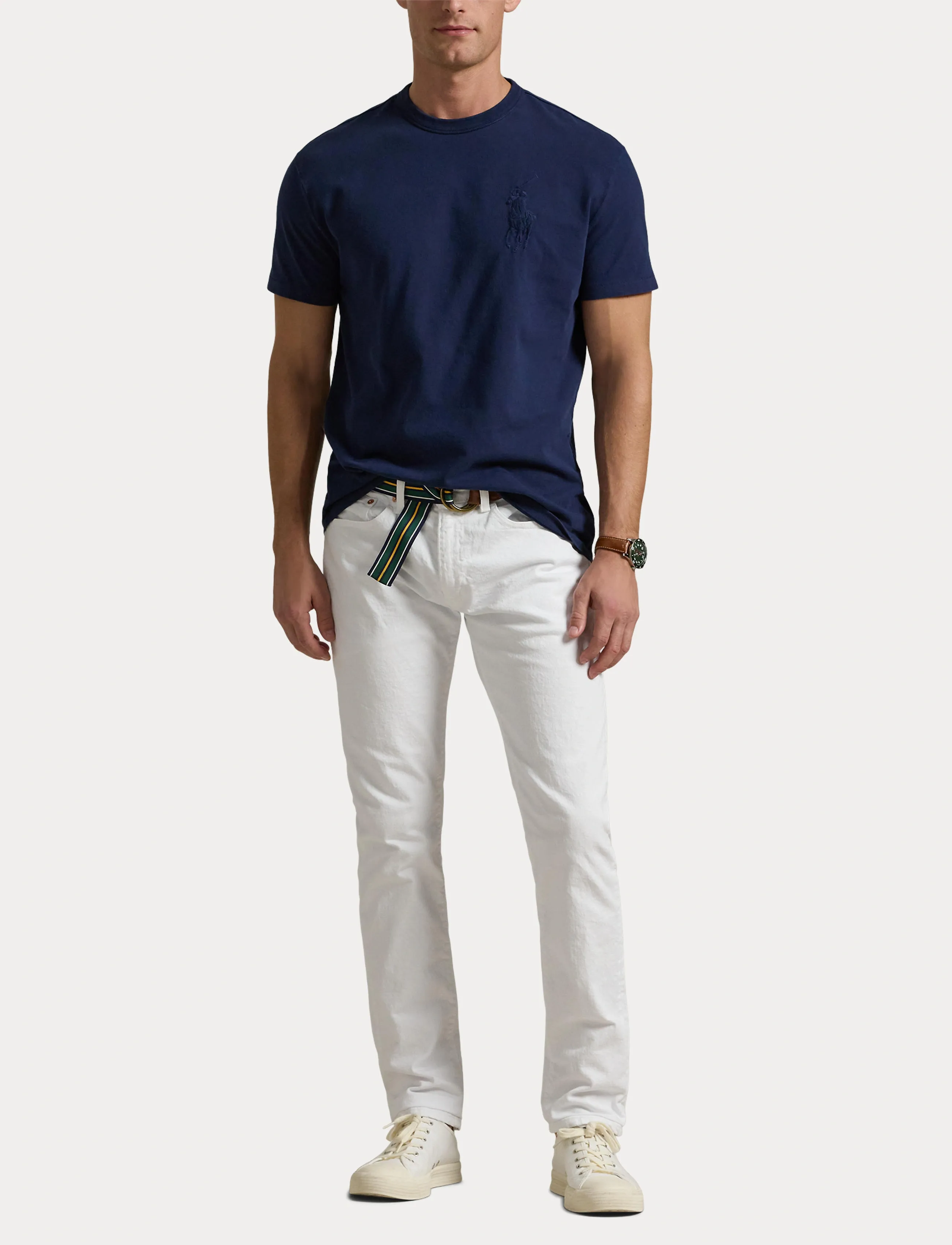 Polo Ralph Lauren - Classic Fit Big Pony Jersey T-Shirt - t-shirts à manches courtes - cruise navy - 4