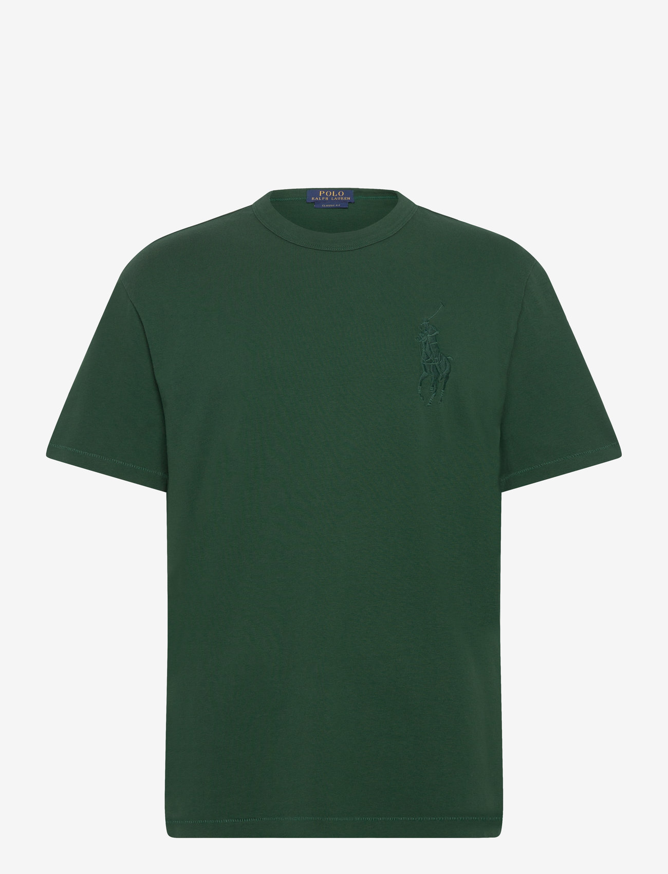 Polo Ralph Lauren - Classic Fit Big Pony Jersey T-Shirt - short-sleeved t-shirts - vintage pine - 0
