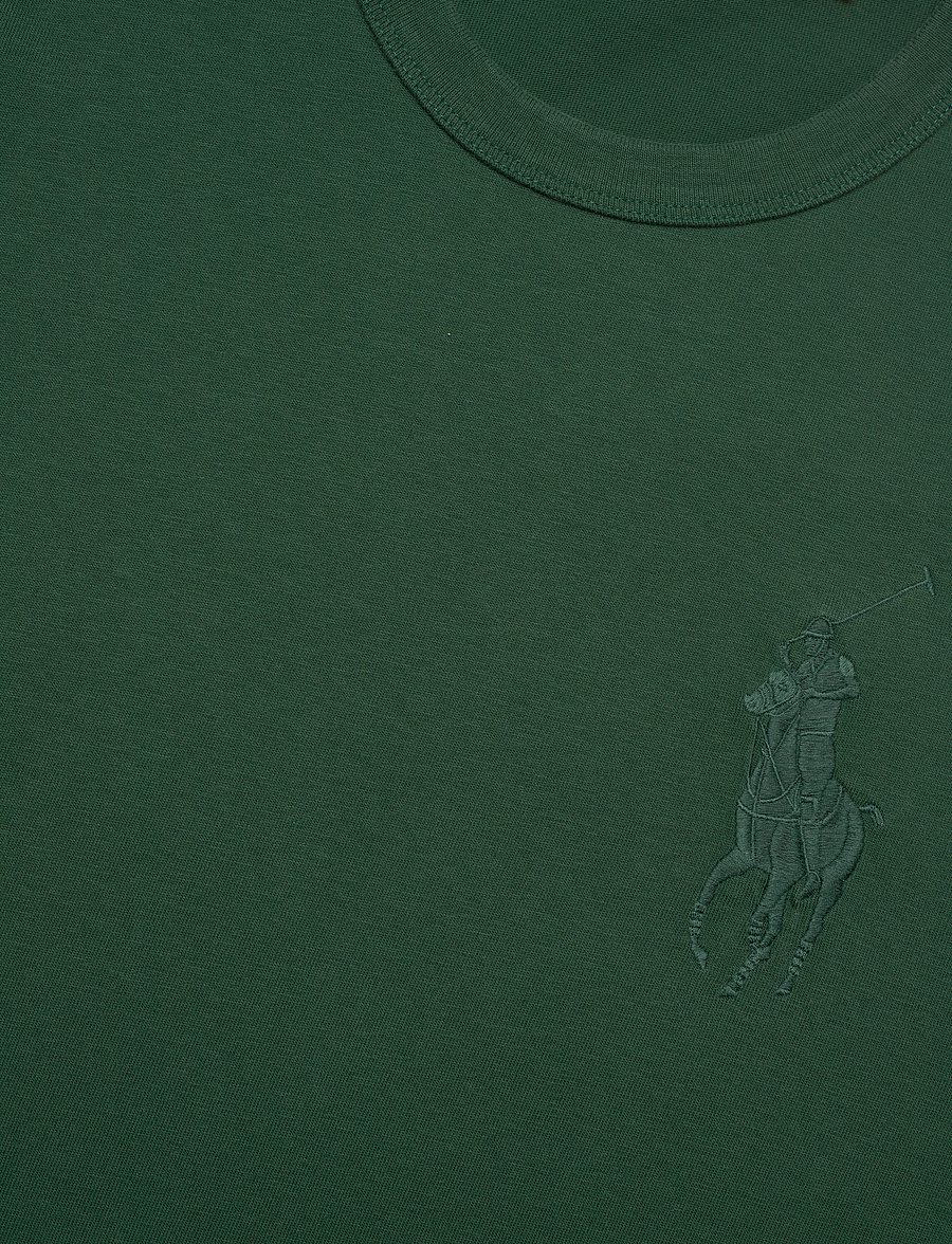 Polo Ralph Lauren - Classic Fit Big Pony Jersey T-Shirt - kortærmede t-shirts - vintage pine - 2