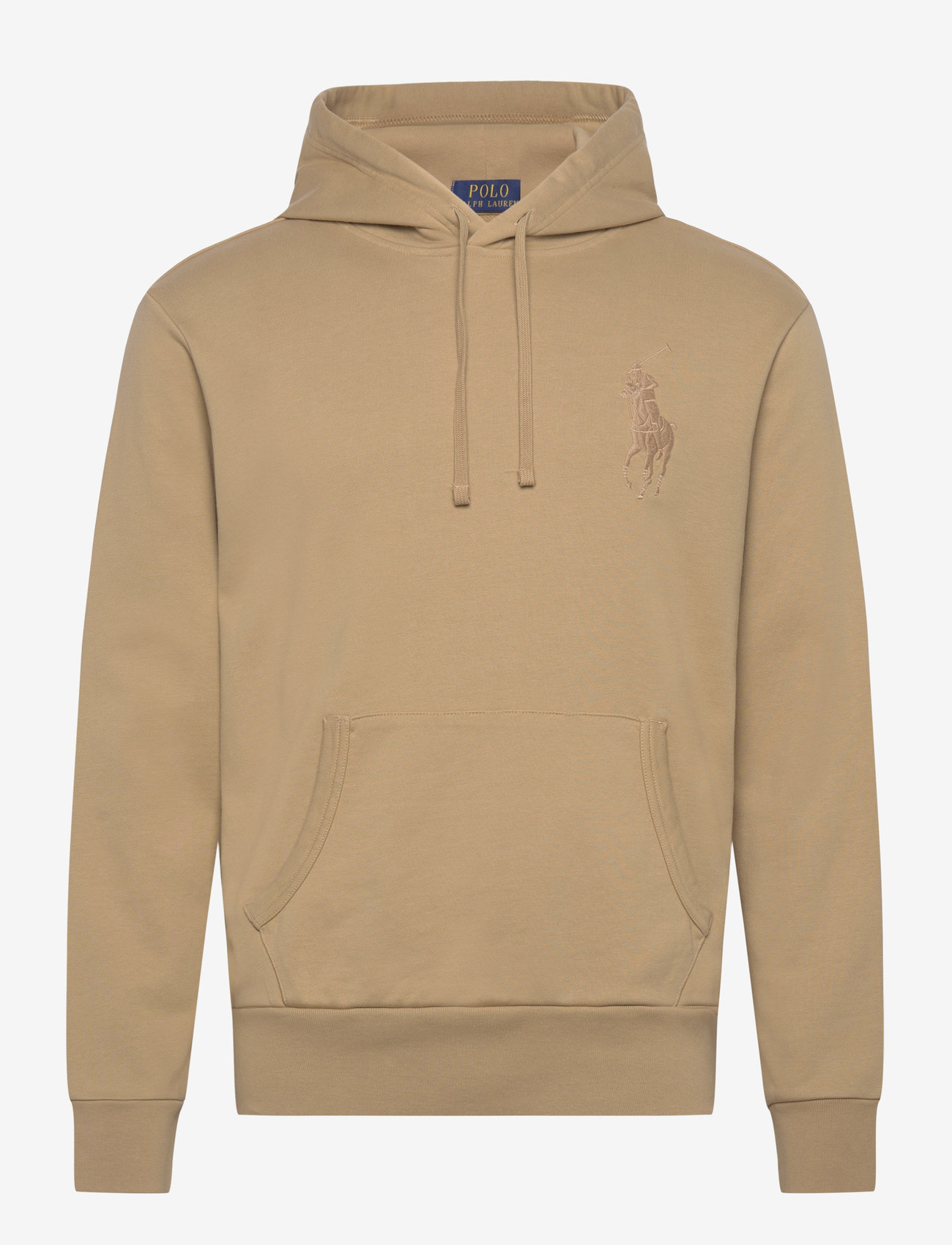 Polo Ralph Lauren - Big Pony Loopback Fleece Hoodie - rl khaki - 0