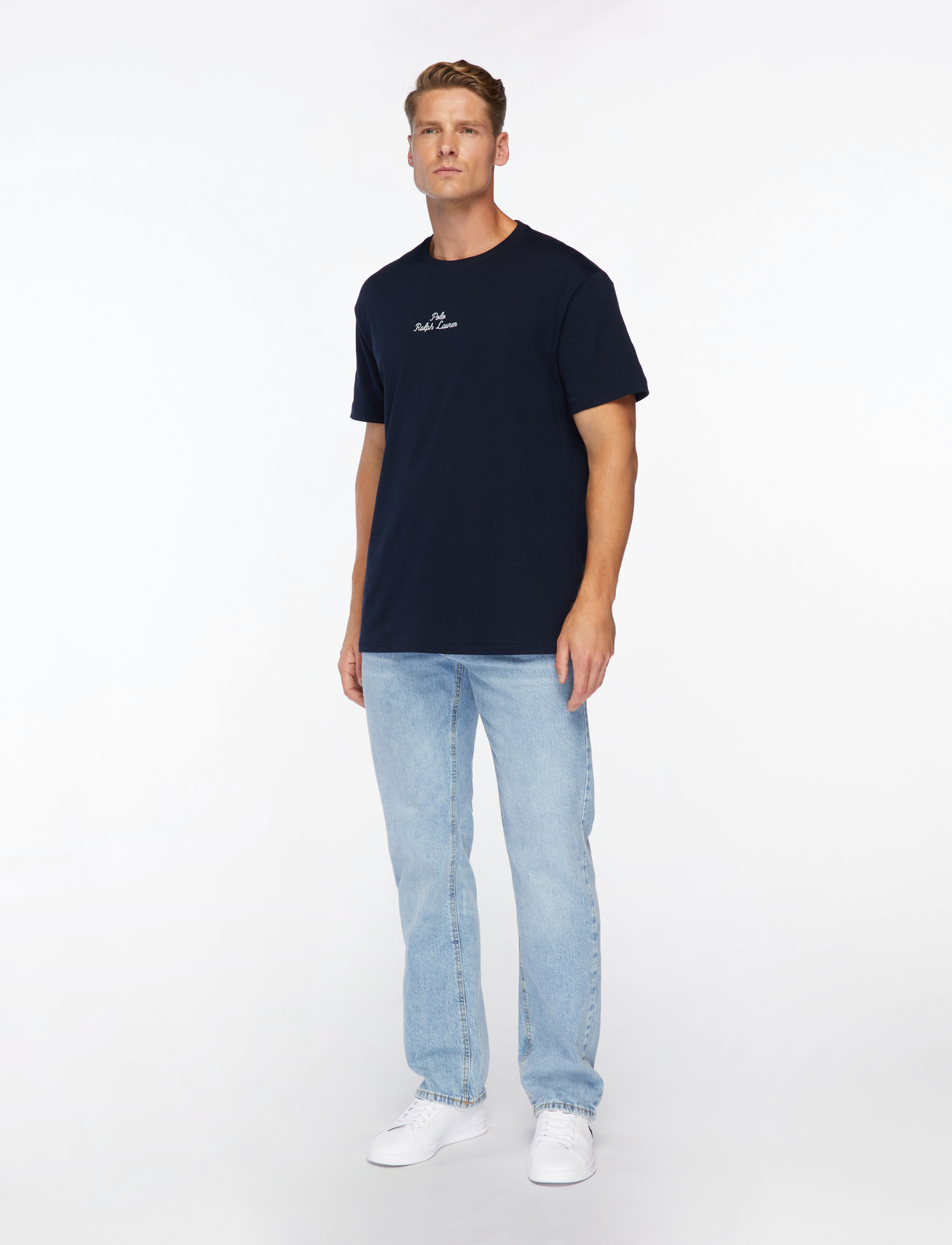 Polo Ralph Lauren - Classic Fit Logo Jersey T-Shirt - kortærmede t-shirts - aviator navy - 4