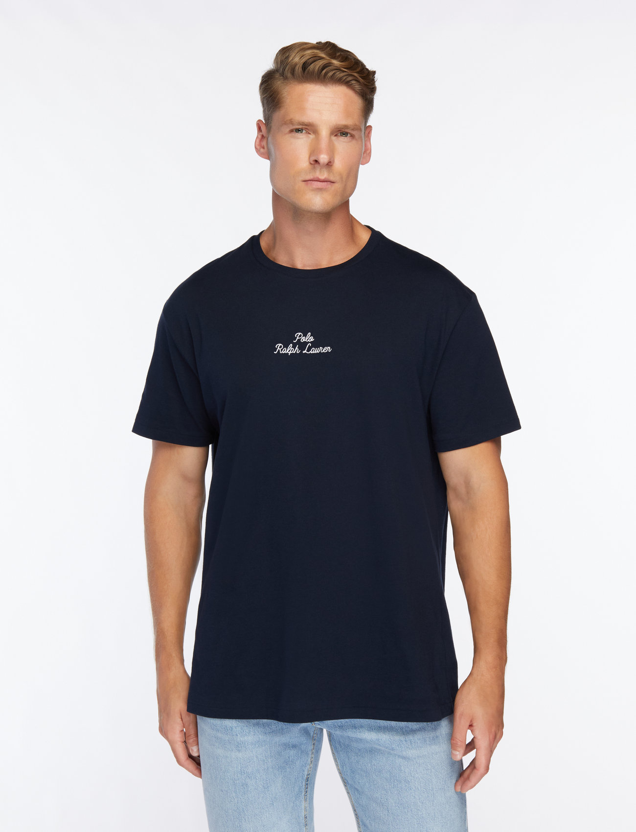 Polo Ralph Lauren - Classic Fit Logo Jersey T-Shirt - kortærmede t-shirts - aviator navy - 0