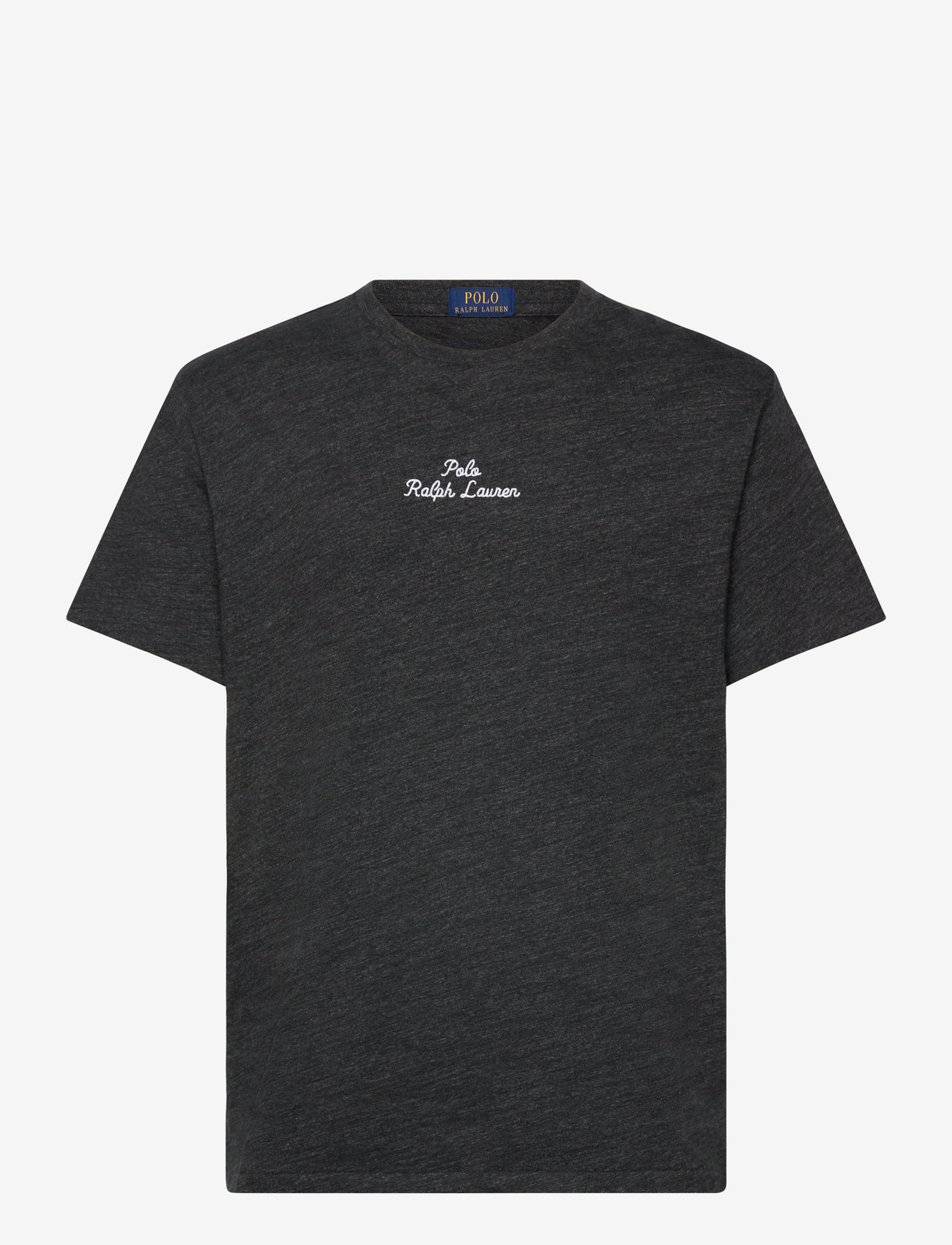 Polo Ralph Lauren - Classic Fit Logo Jersey T-Shirt - kortærmede t-shirts - black marl heathe - 0