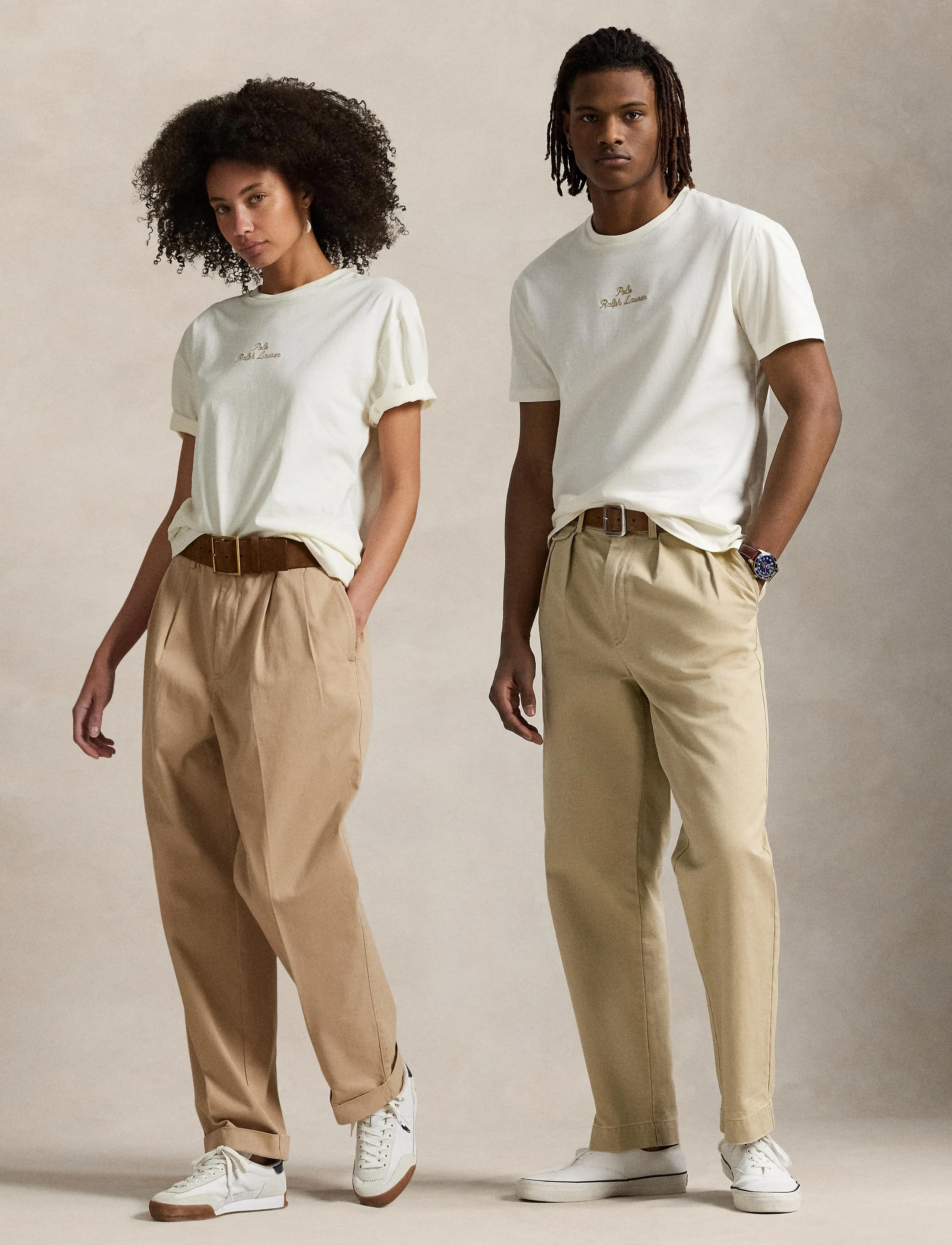 Polo Ralph Lauren - 26/1 JERSEY-SSL-TSH - kortærmede t-shirts - pale cream - 3