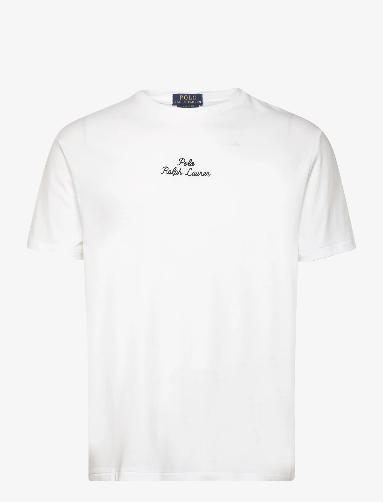 Polo Ralph Lauren - Classic Fit Logo Jersey T-Shirt - tavalised t-särgid - white - 0